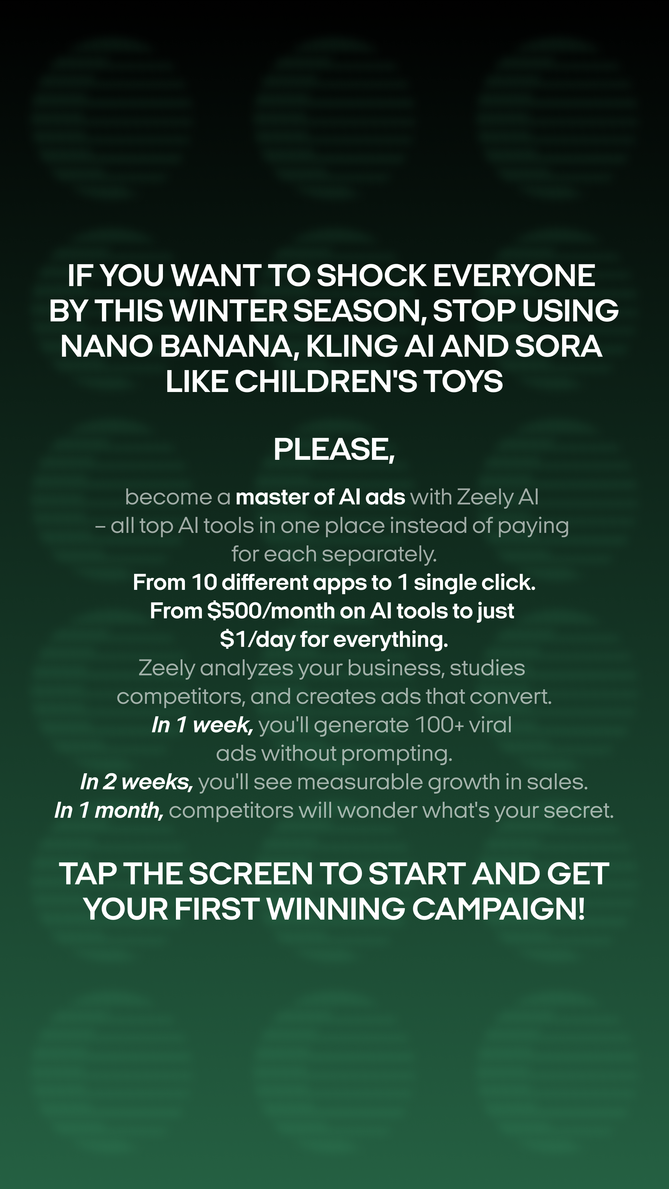 Zeely Facebook ad