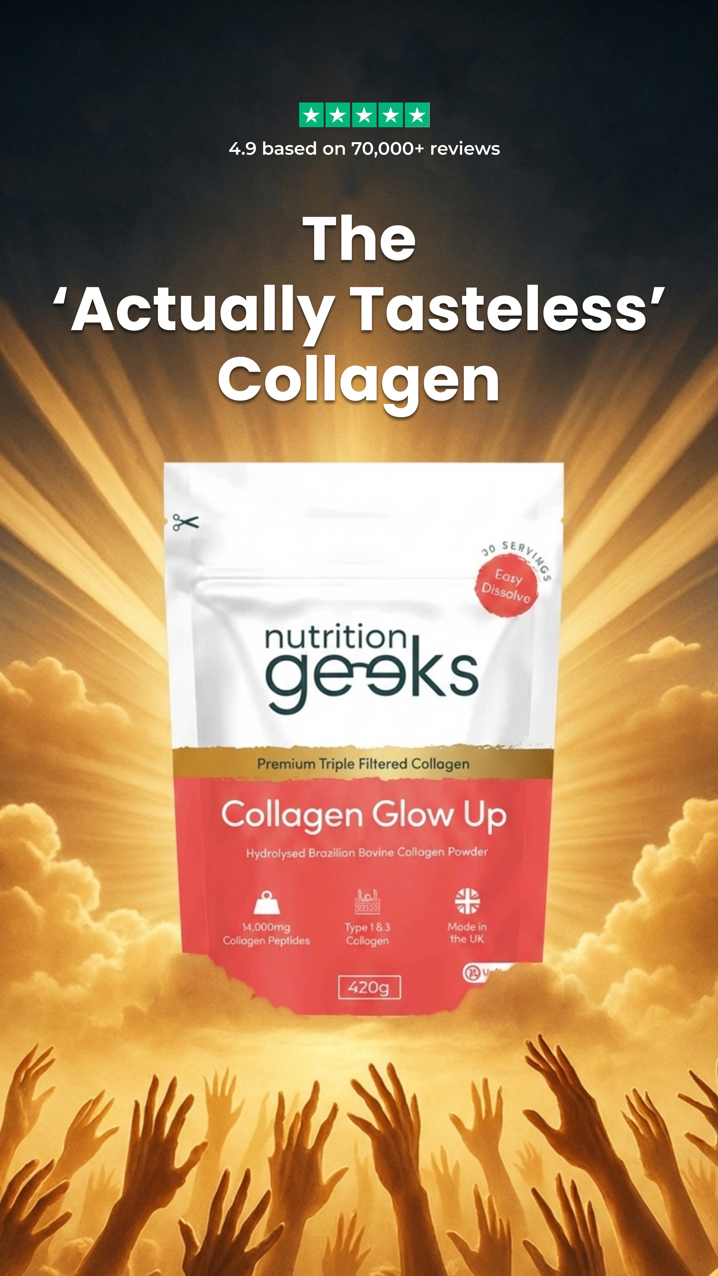 Nutrition Geeks Facebook ad