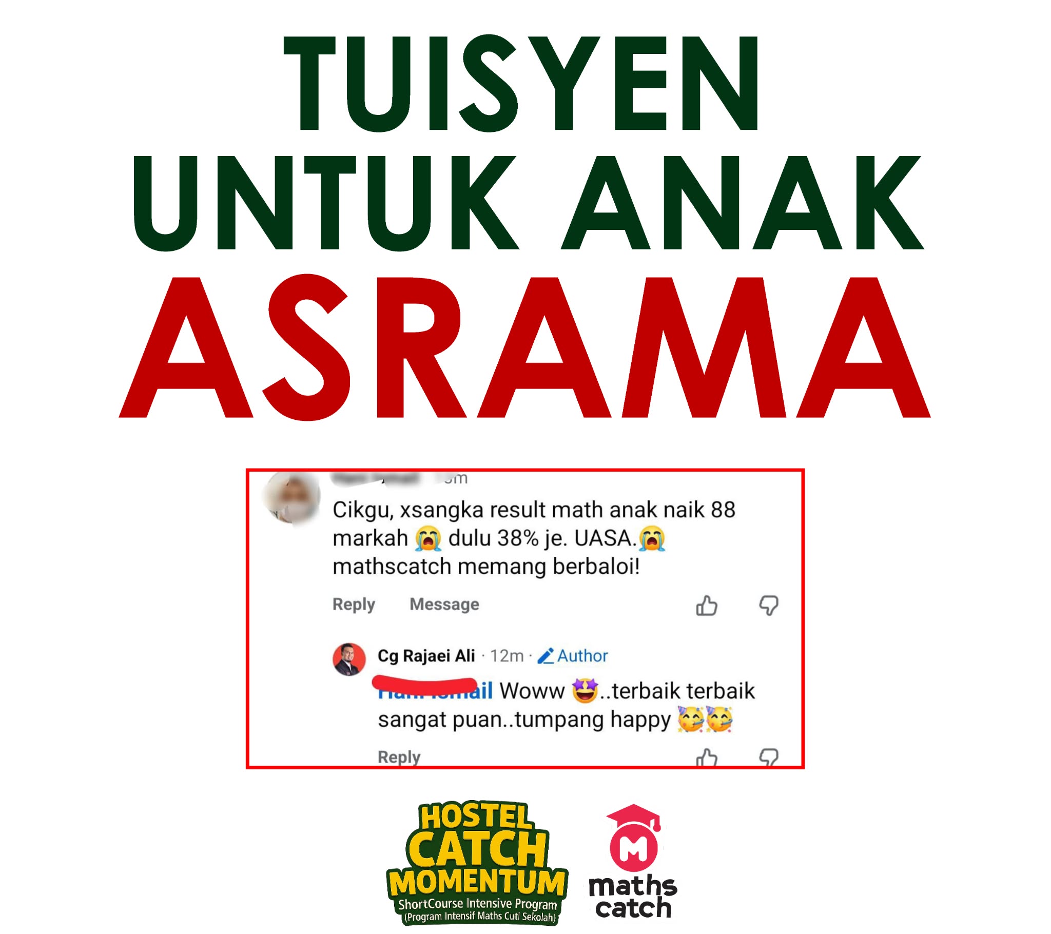 Cg Rajaei Ali Facebook ad
