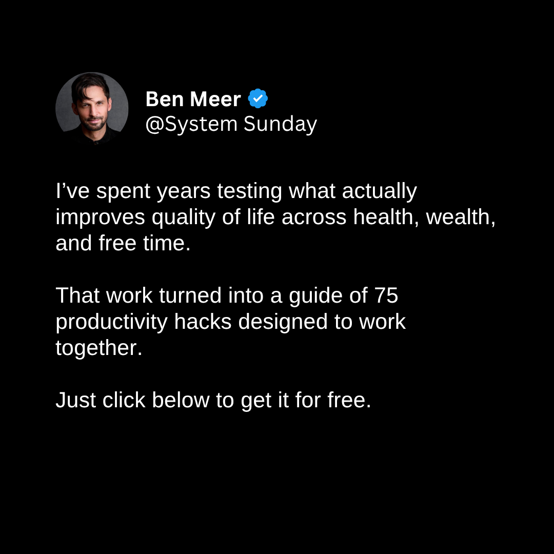 Ben Meer Facebook ad