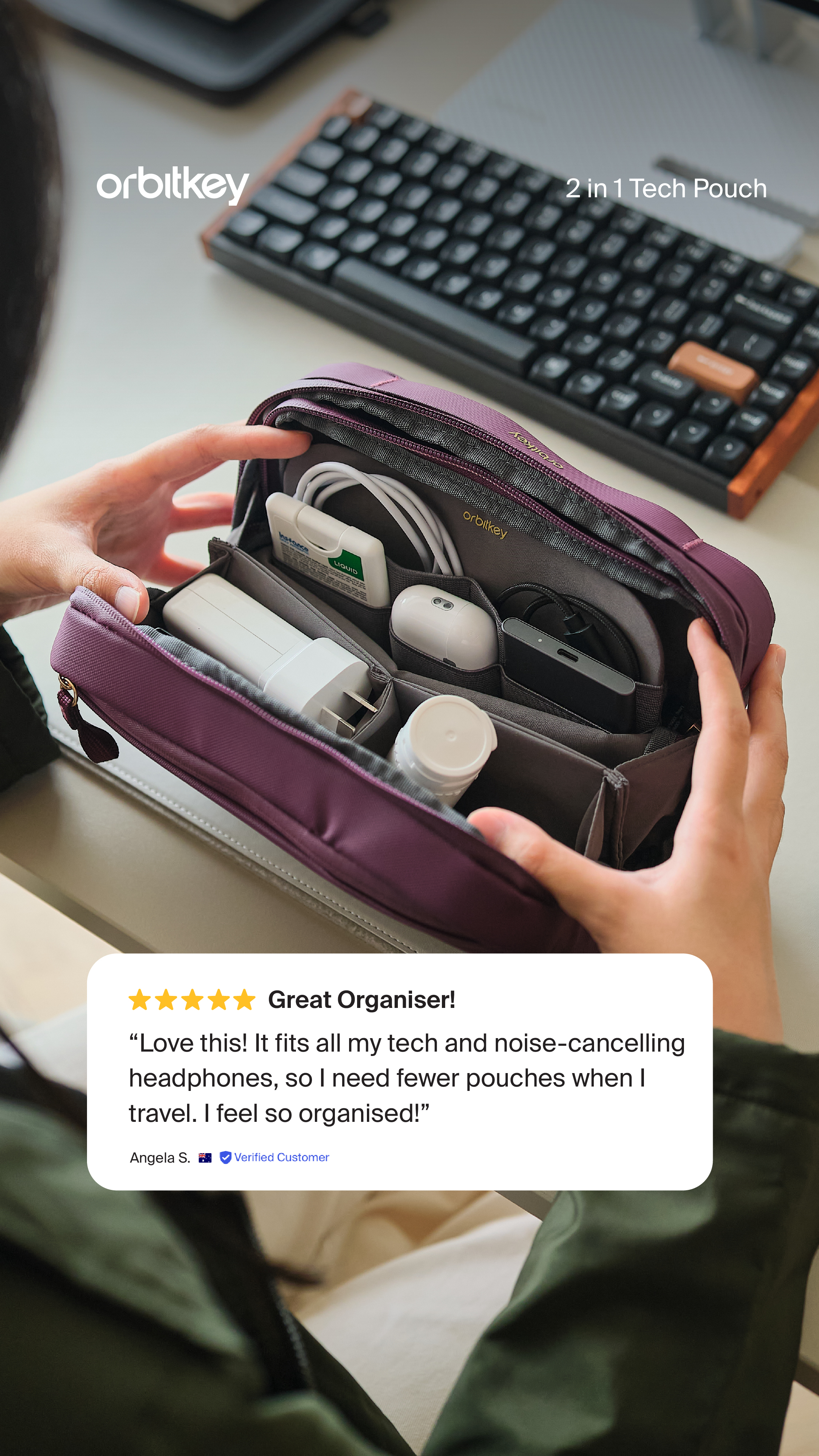 Orbitkey Facebook ad