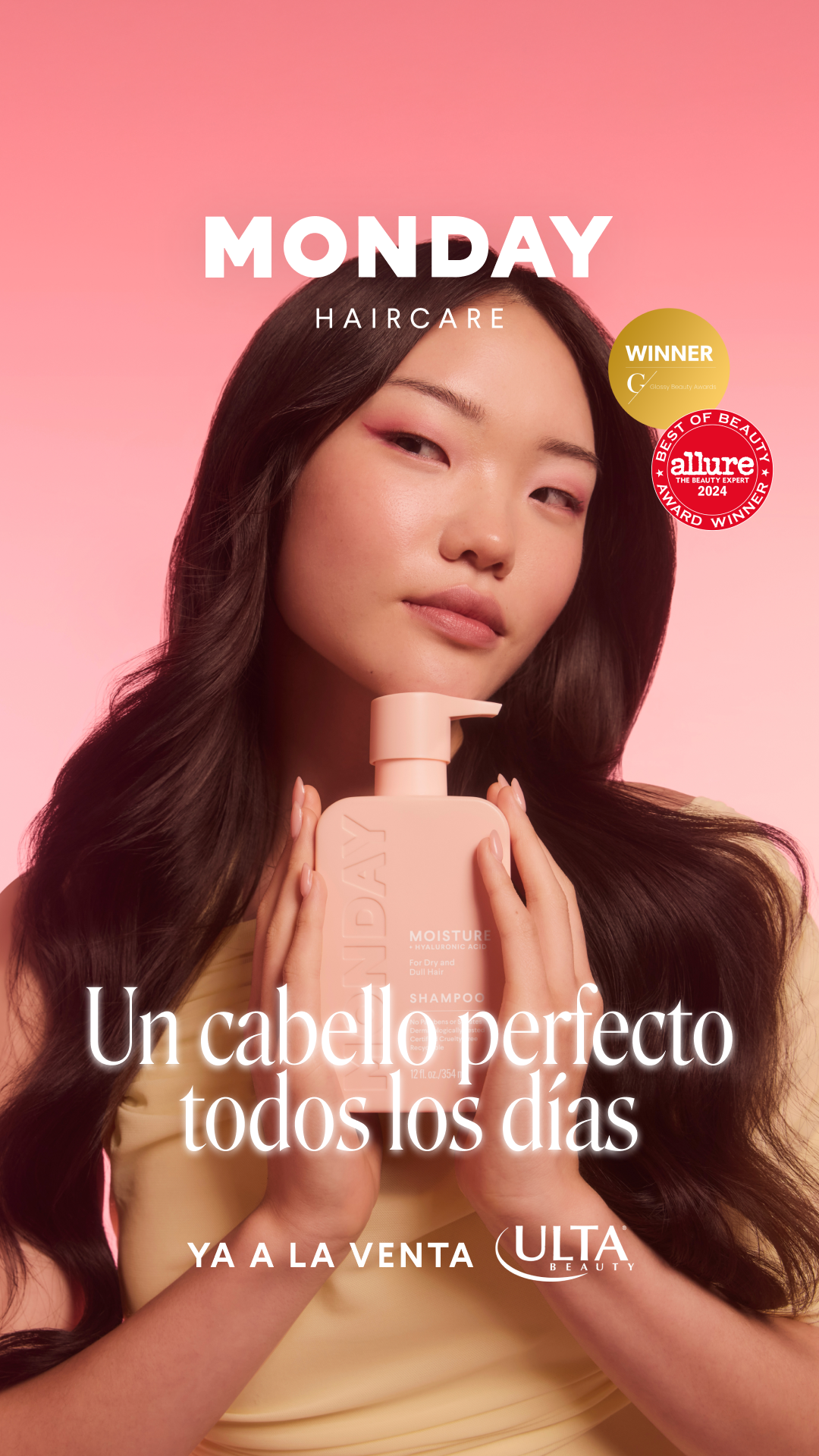 MONDAY Haircare Facebook ad