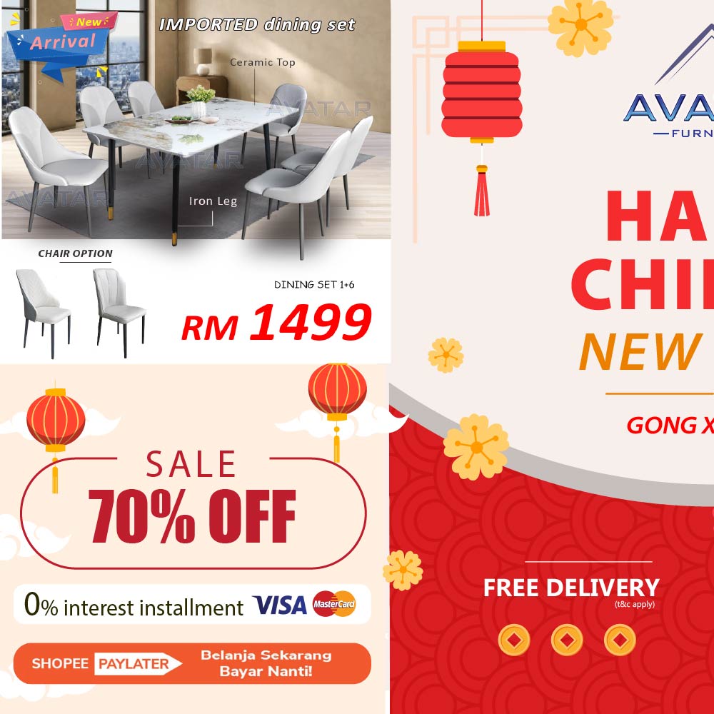 Avatar Design - Sg. Buloh Facebook ad: Rumah Cantik, Hati Senang!