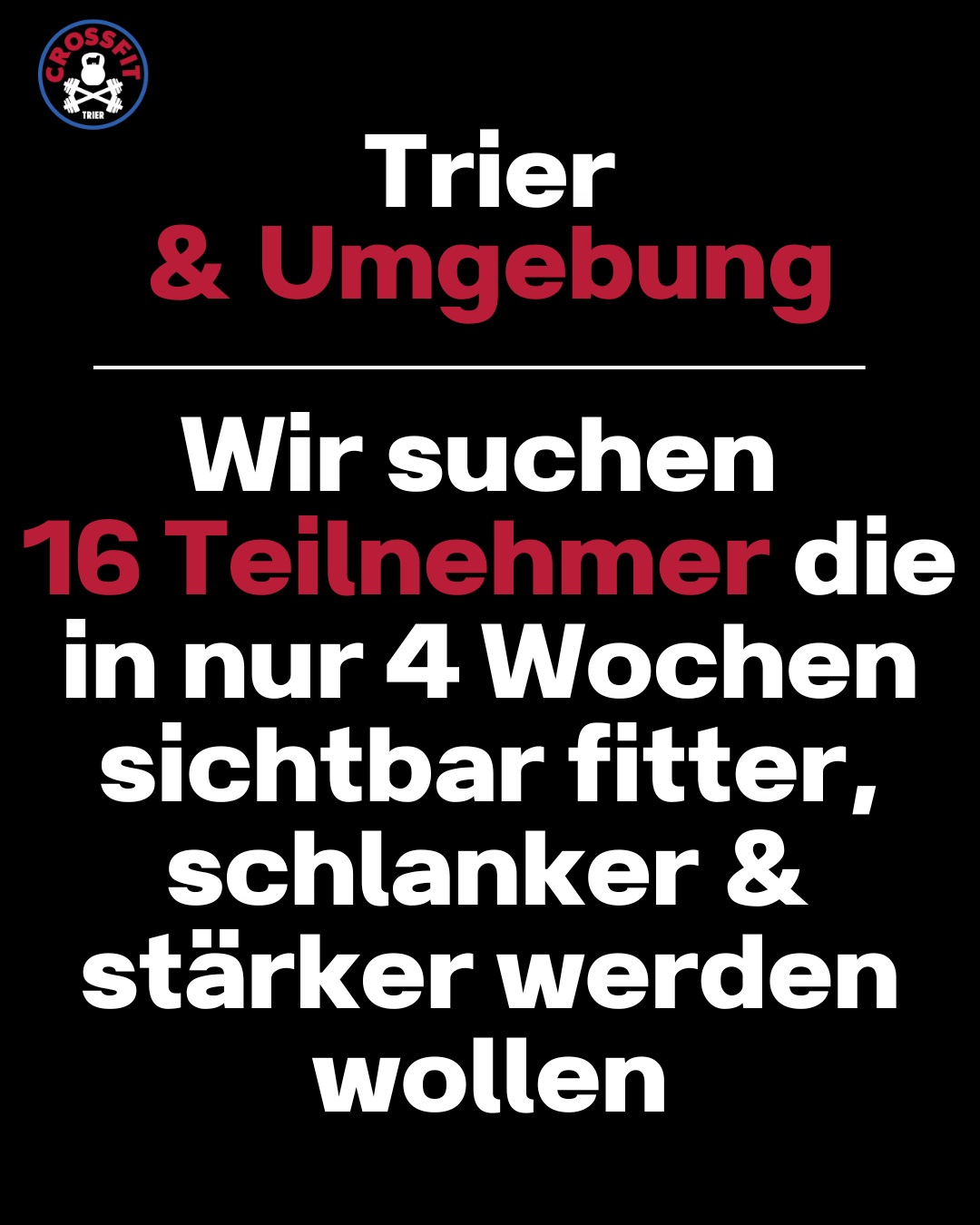 CrossFit Trier Facebook ad