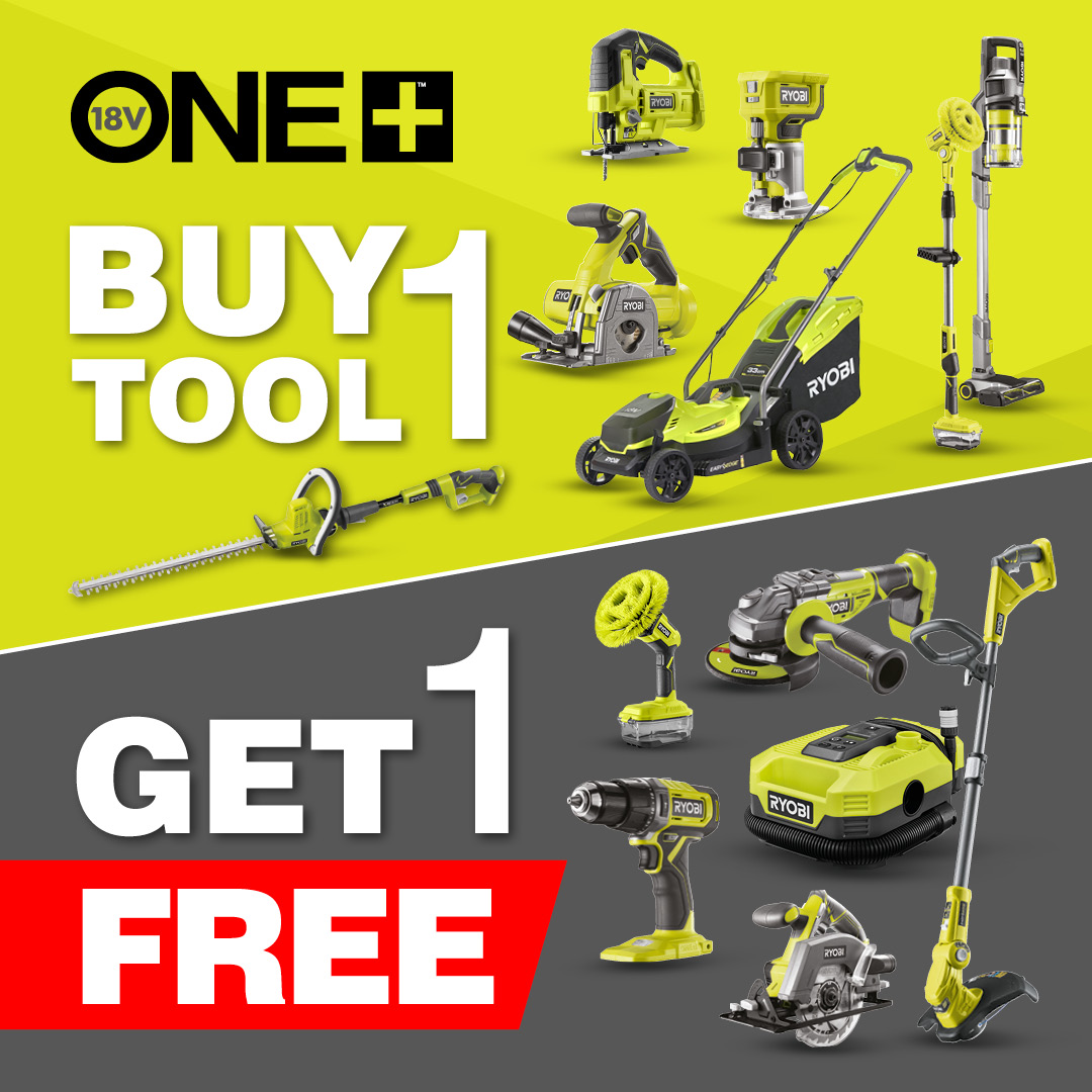 Ryobi Tools UK Facebook ad: FREE Tool Deal