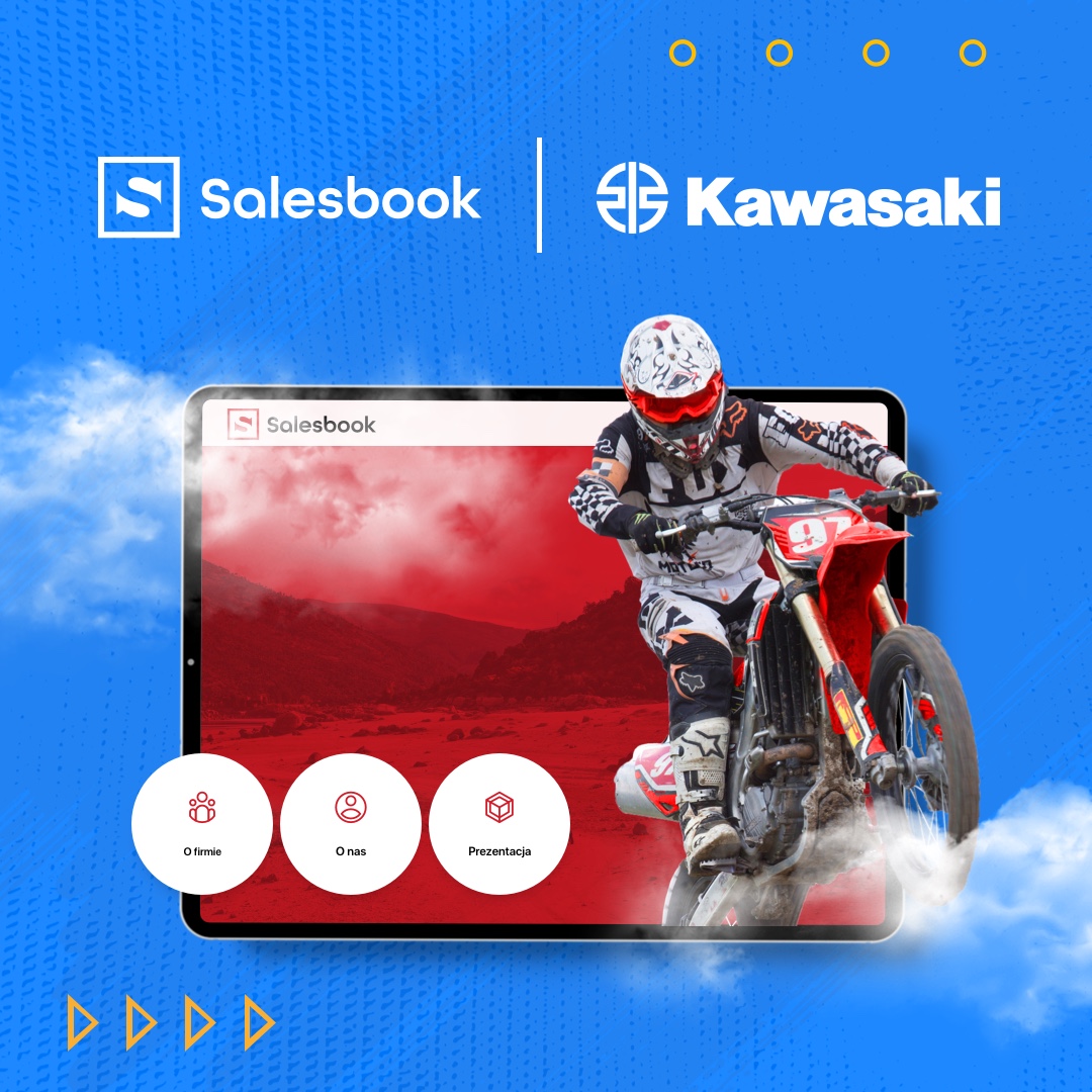 Salesbook Facebook ad: Jak Kawasaki przyspieszyło sprzedaż i uprościło procesy…