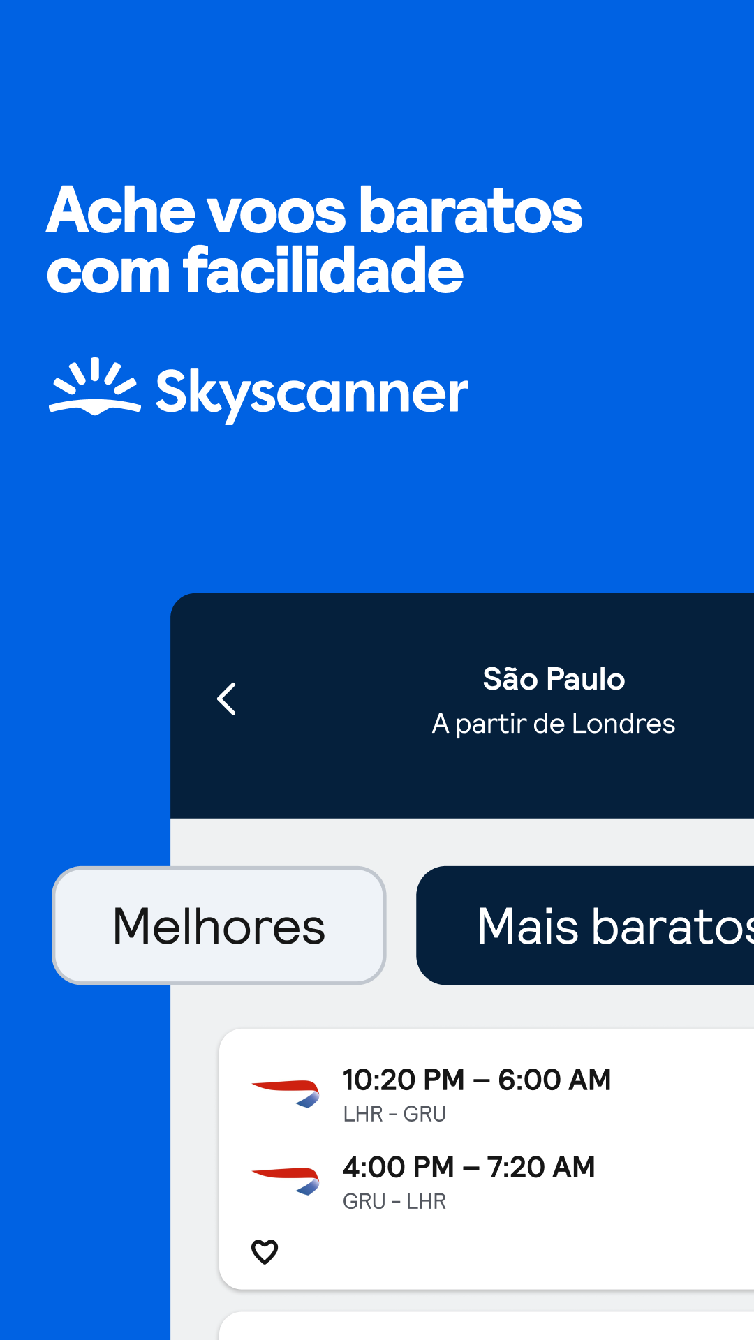 Skyscanner Facebook ad