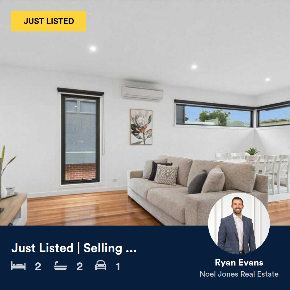 Noel Jones Yarra Ranges Facebook ad: Modern, Low-Maintenance And Walk To Everything