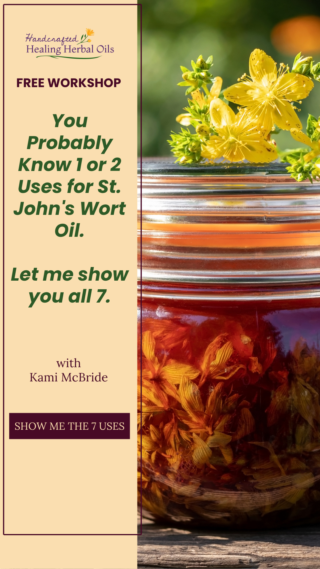 Kami McBride Facebook ad