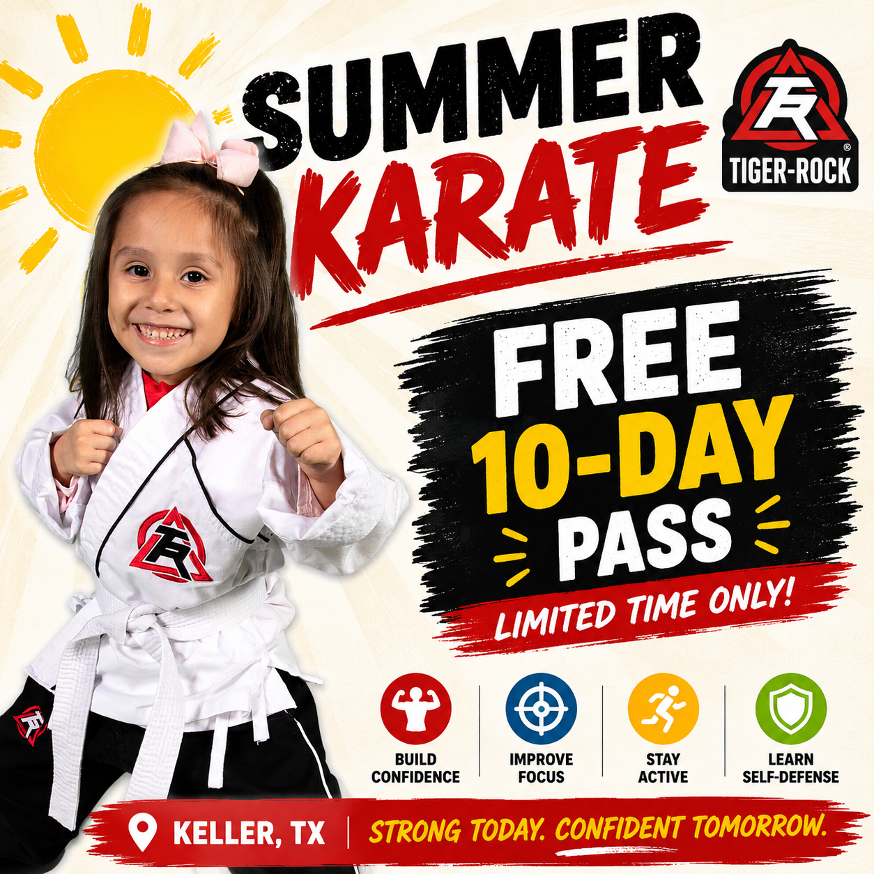 Tiger Rock Martial Arts of Keller Facebook ad