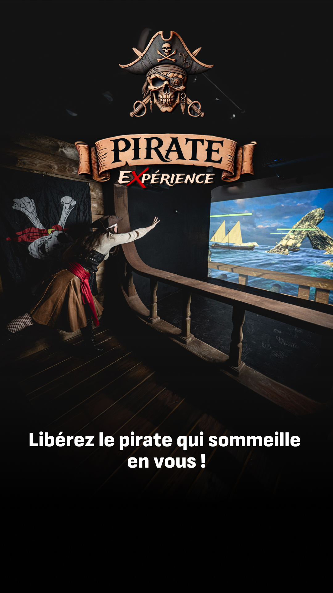 Pirate Experience Facebook ad