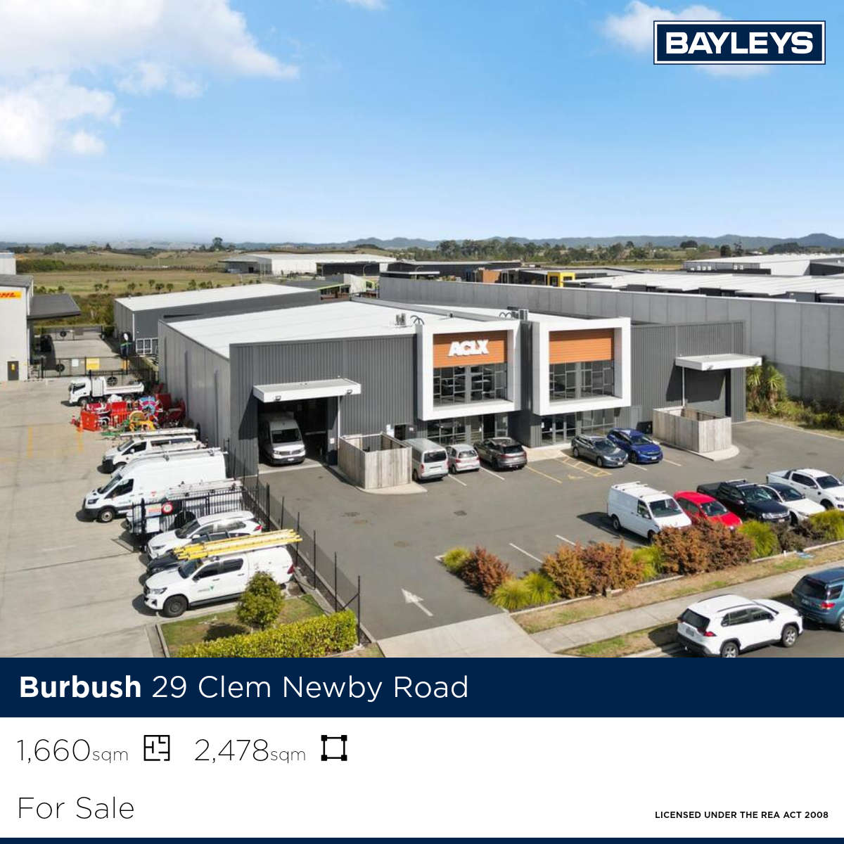 Bayleys Waikato Commercial Facebook ad from Jul 8, 2026