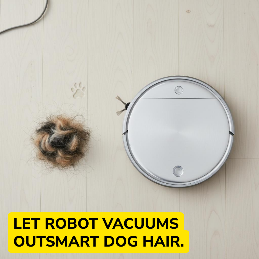 TopicAdvisor Picks Facebook ad: Best Robot Vacuums For Dog Hair?
