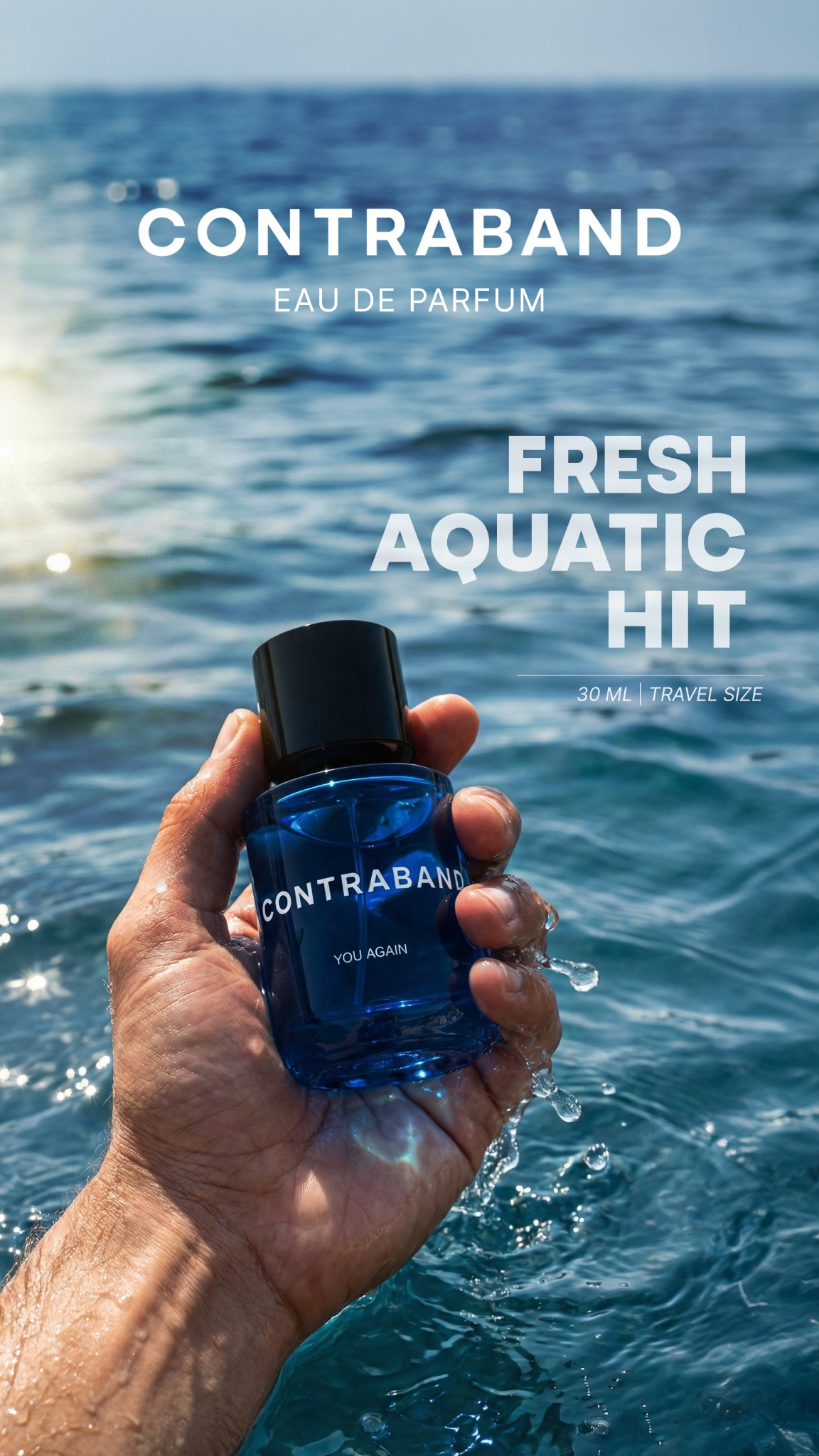 Contraband Premium Fragrance Facebook ad