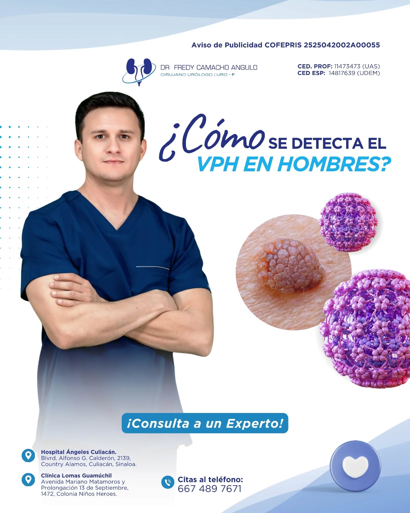 Dr. Fredy Camacho Angulo - Urología en Culiacán Facebook ad