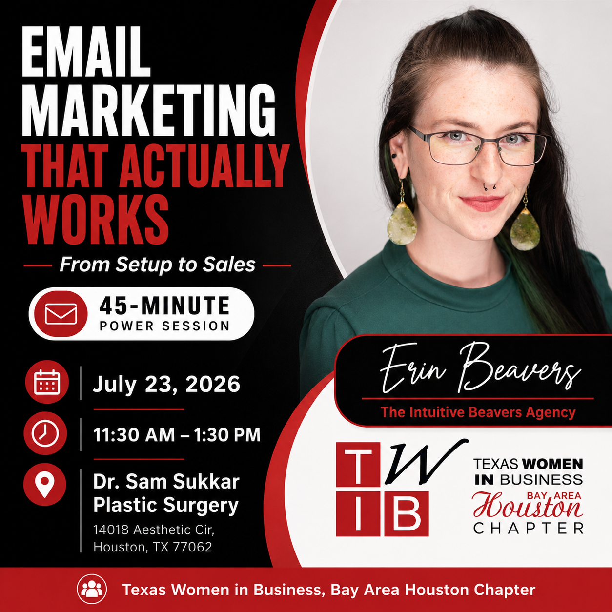 Texas Women In Business BAH Chapter Facebook ad