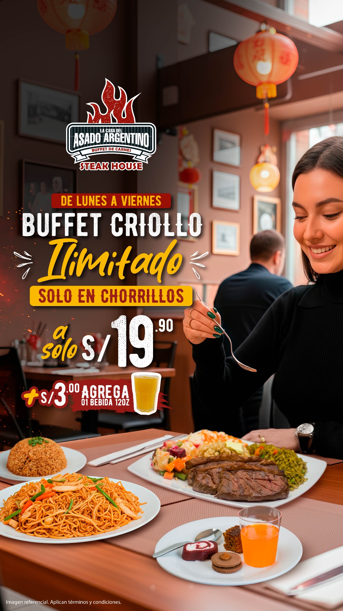 El Asado Argentino Facebook ad from Nov 10, 2025