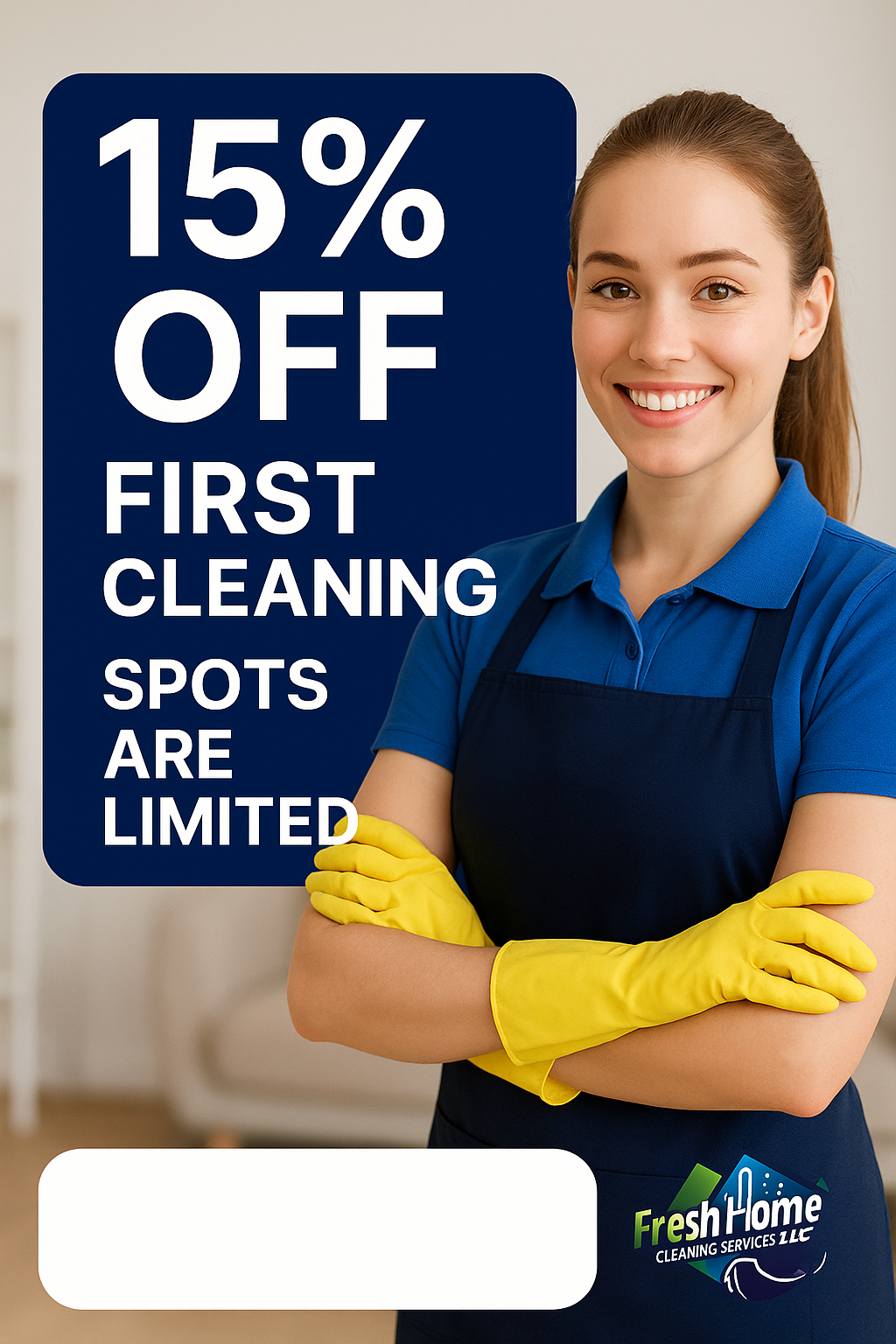 Fresh Home Cleaning Services.LLC Facebook ad