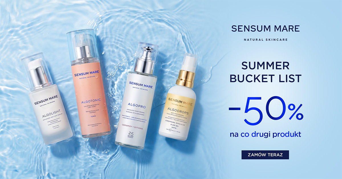 Sensum Mare Natural Skincare Facebook ad