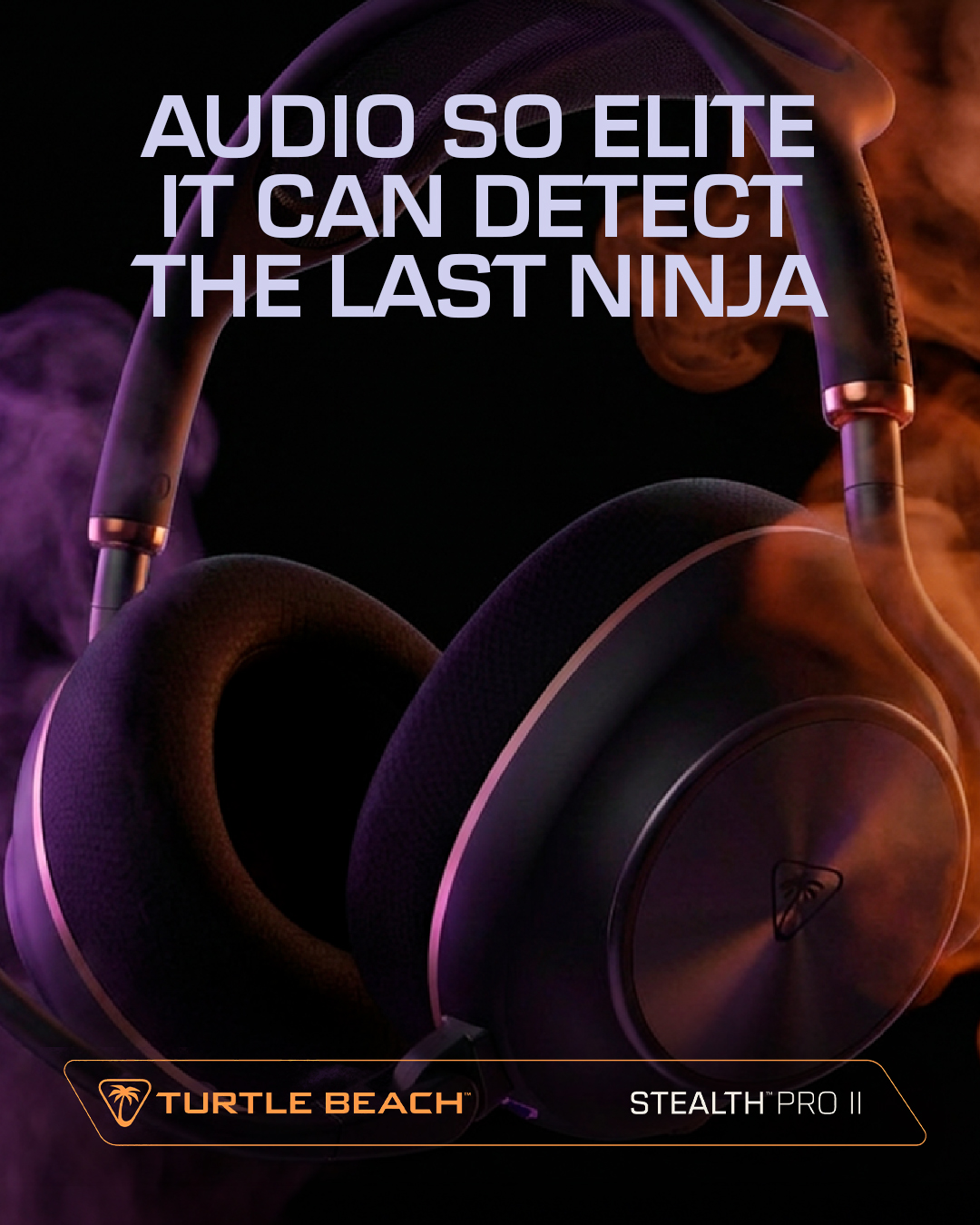 Turtle Beach Facebook ad: The new Stealth Pro II.