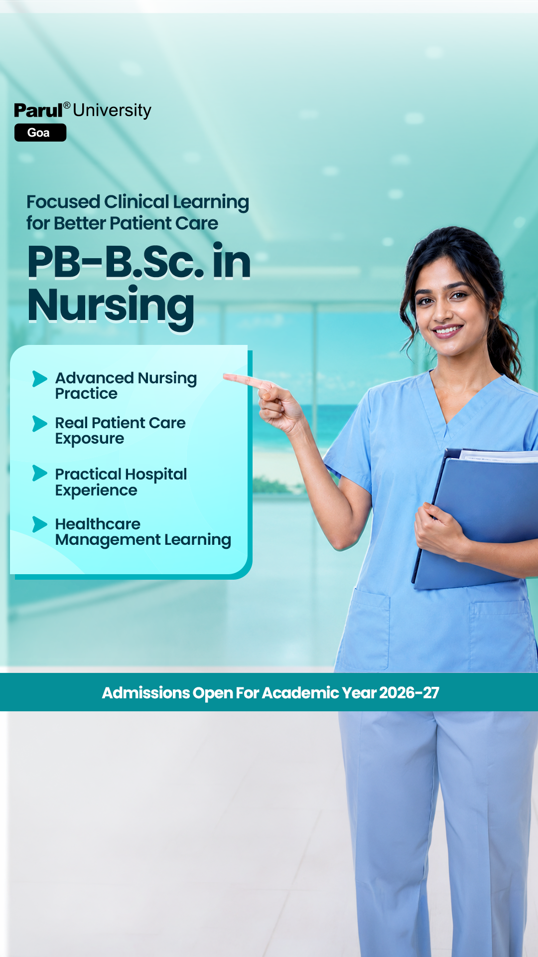 Parul University GOA Campus Facebook ad