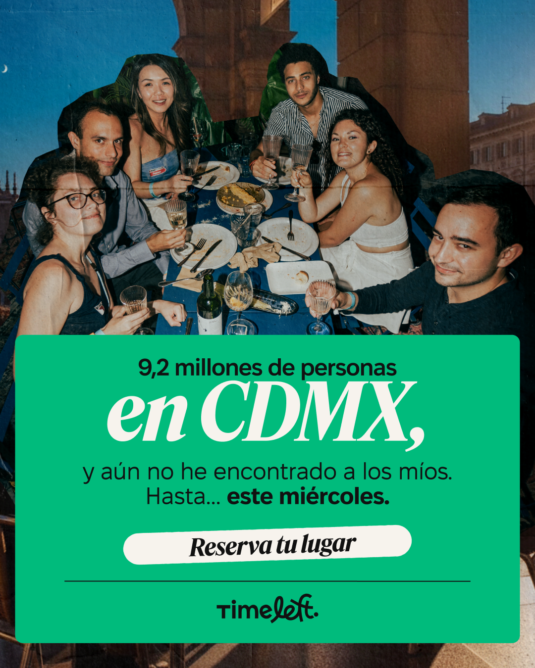 Timeleft Facebook ad