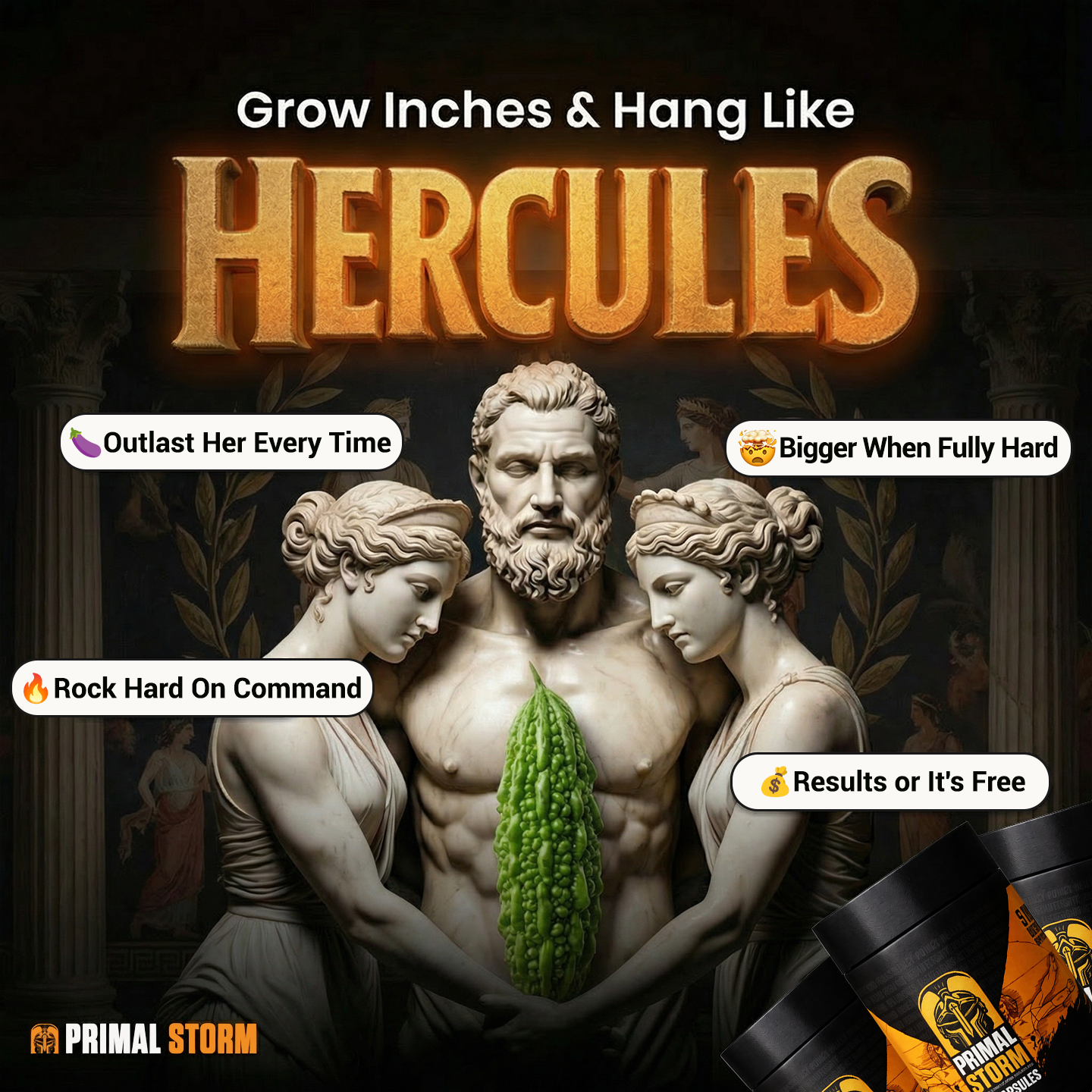 Primal Storm Facebook ad