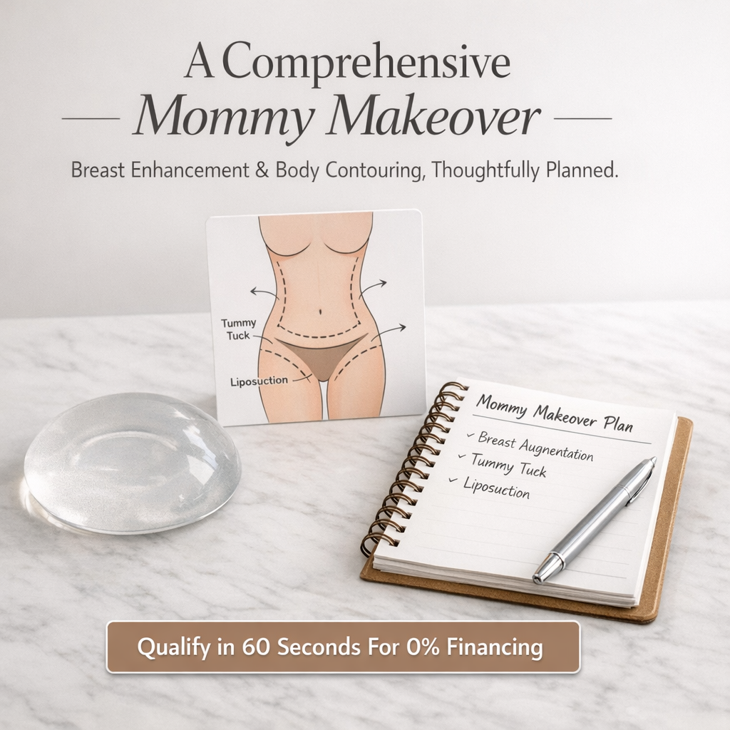 Cosmetic Surgery, Laser Services,,Medical Spa Facebook ad: Mommy Makeover Financing