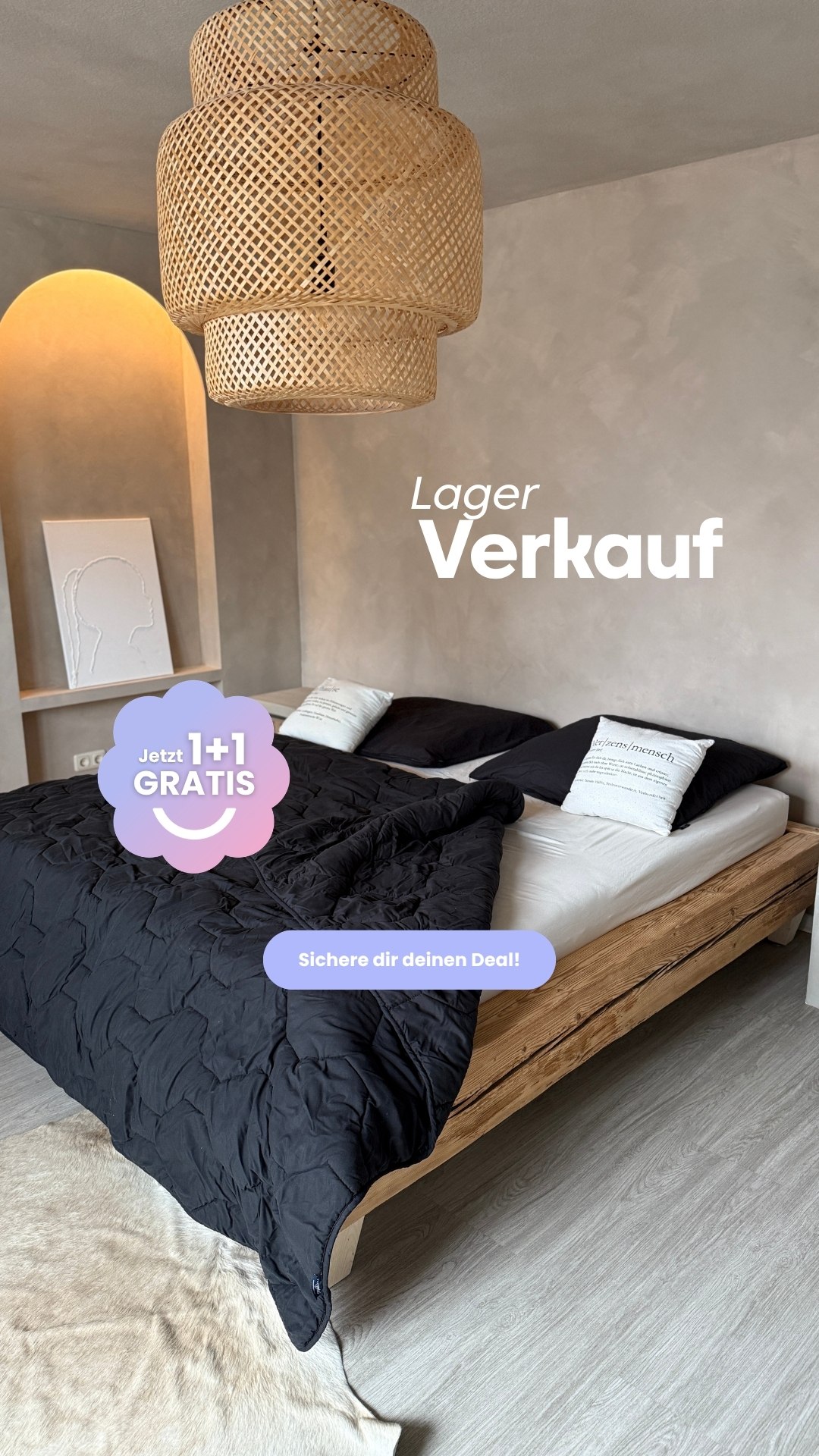 Thehappybed.de Facebook ad