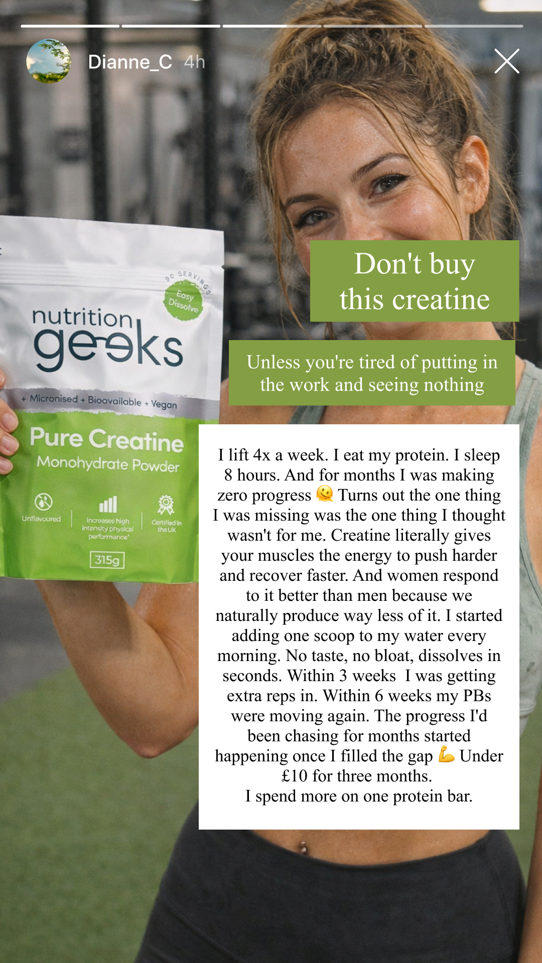 Explaining Your Health Facebook ad