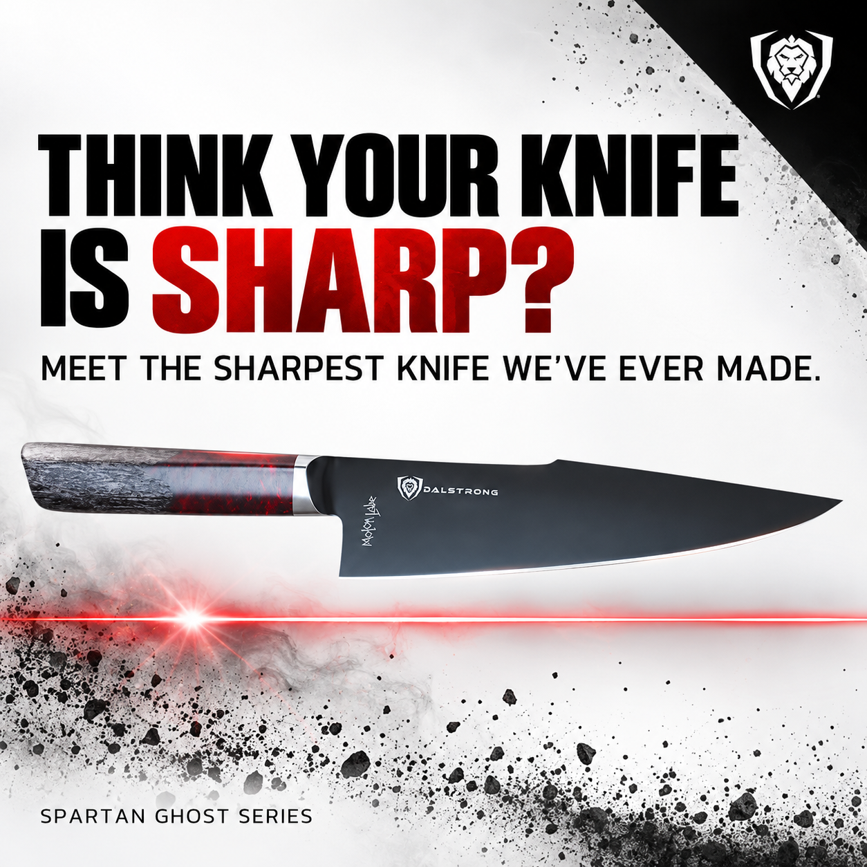 Dalstrong Facebook ad: The Sharpest Knife We've Ever Made