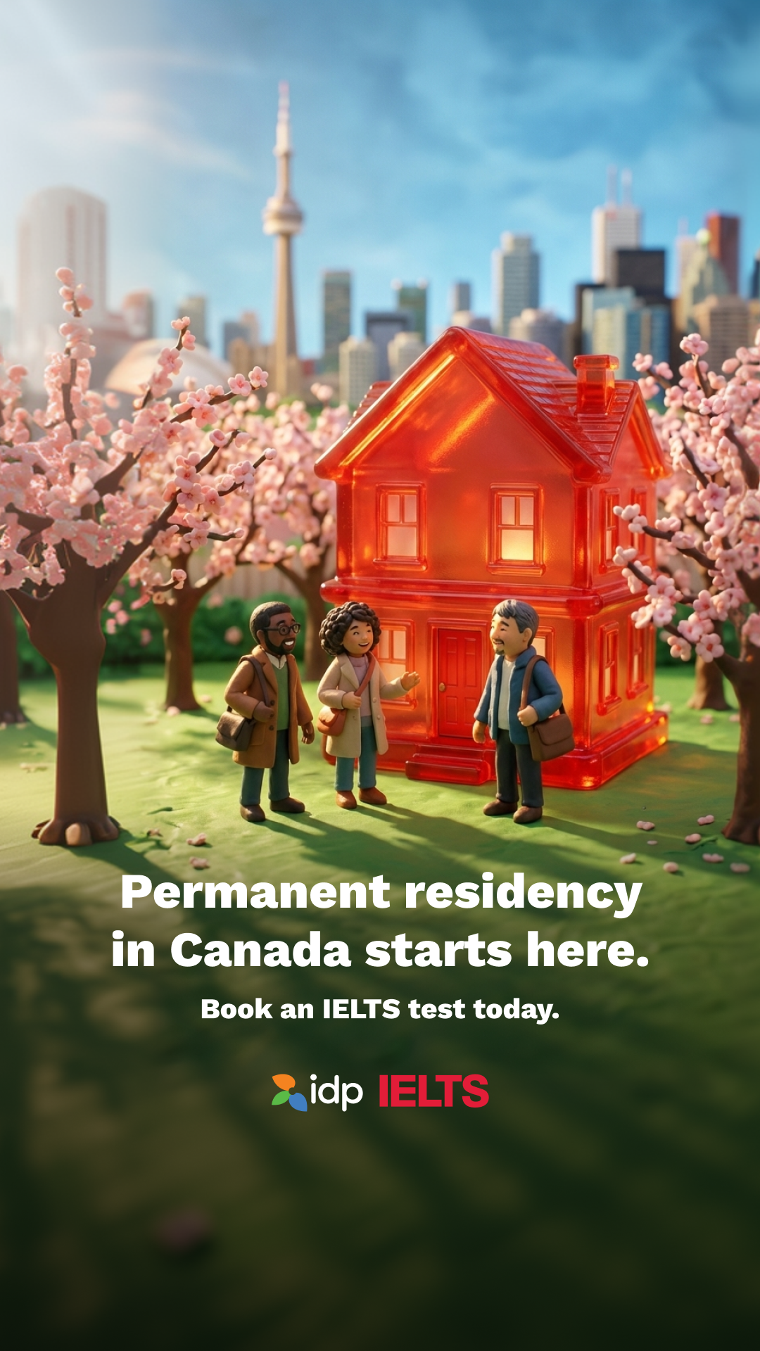 IELTS by IDP Facebook ad