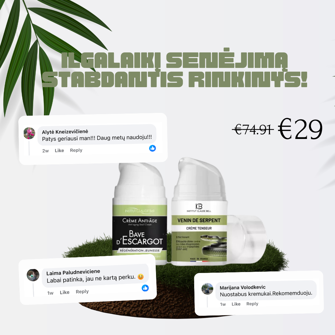 Harmony Plus Lietuva Facebook ad: Tinka visiems odos tipams!