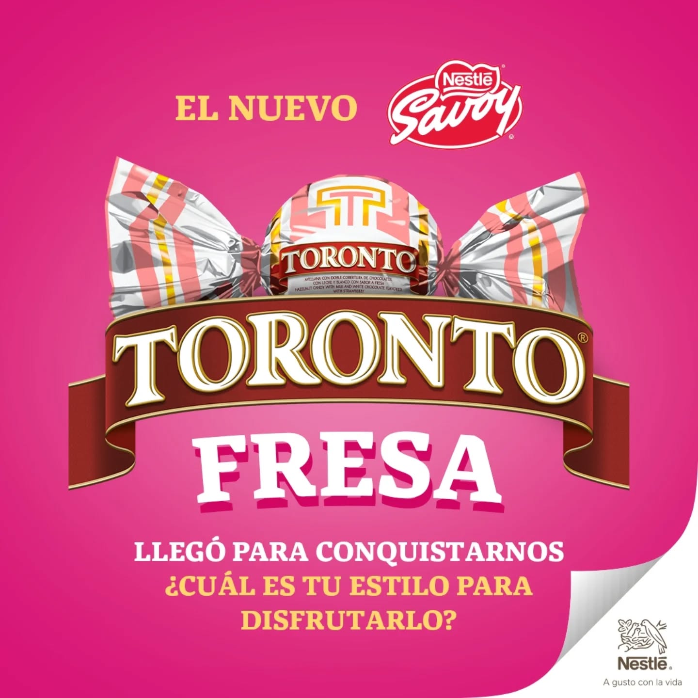 SavoyNestle Facebook ad: Sabemos que hay muchas maneras de disfrutar tu…