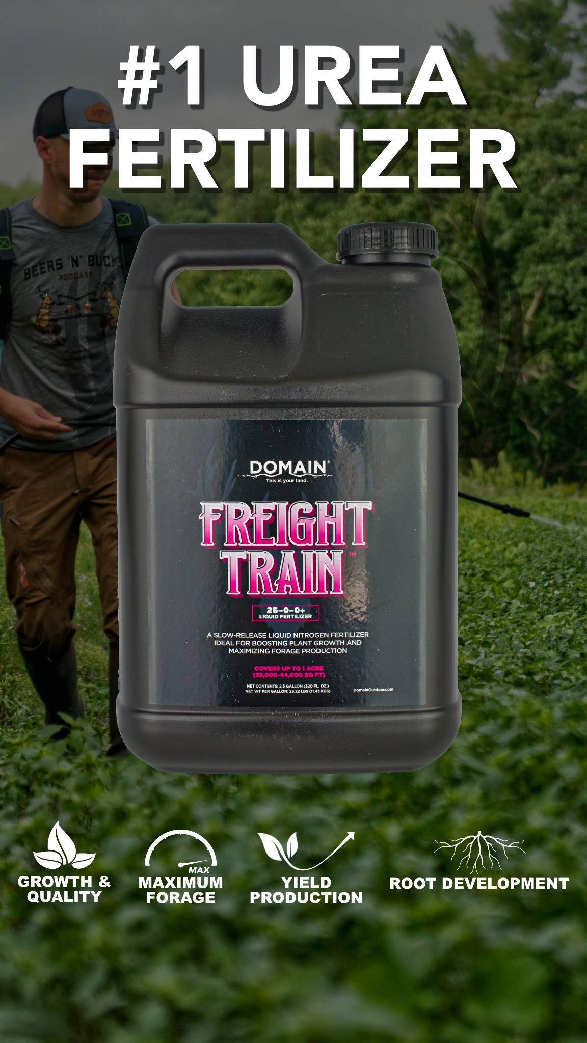 Domain Outdoor LLC Facebook ad from Mar 23, 2026