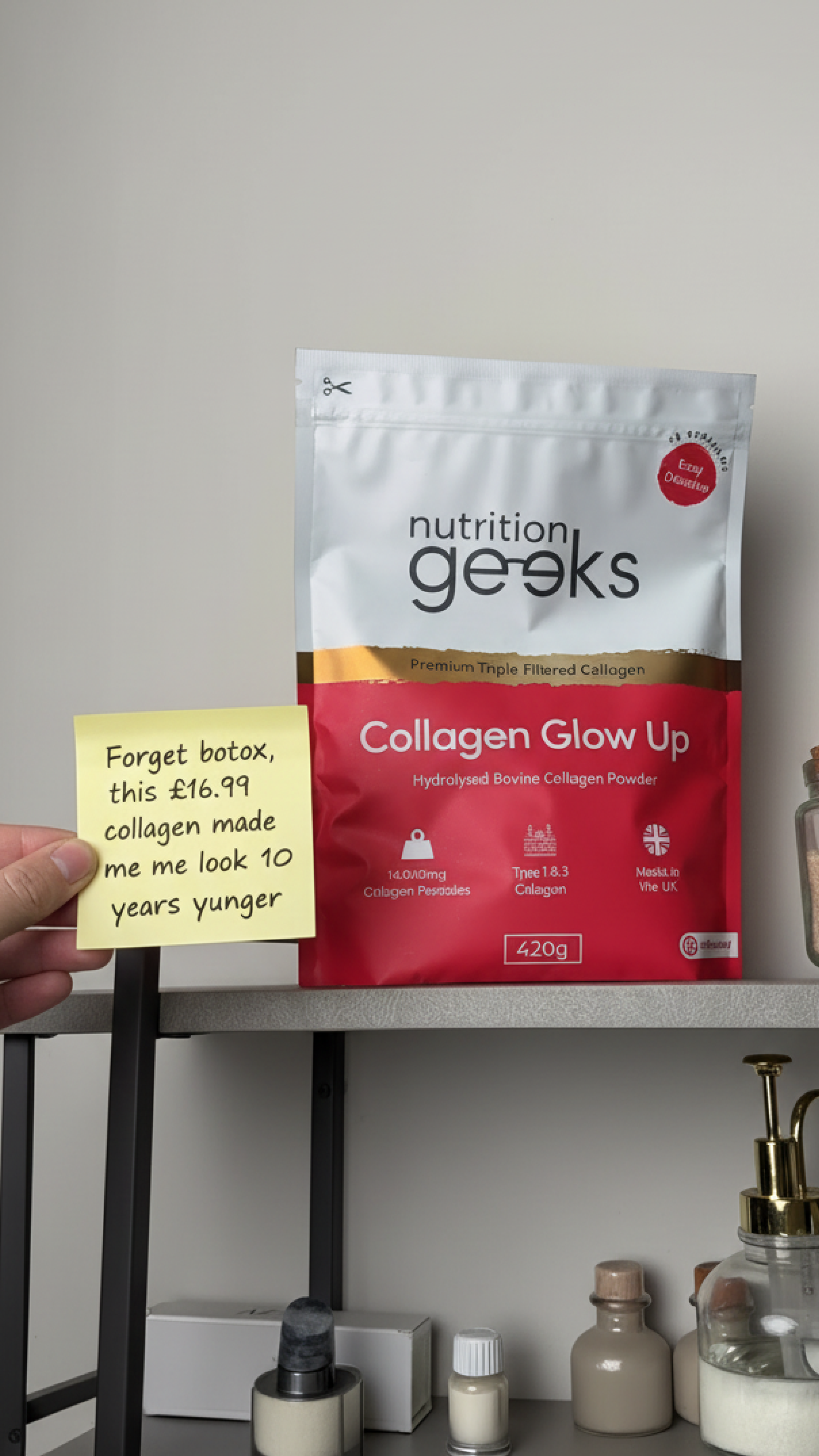 Nutrition Geeks Facebook ad