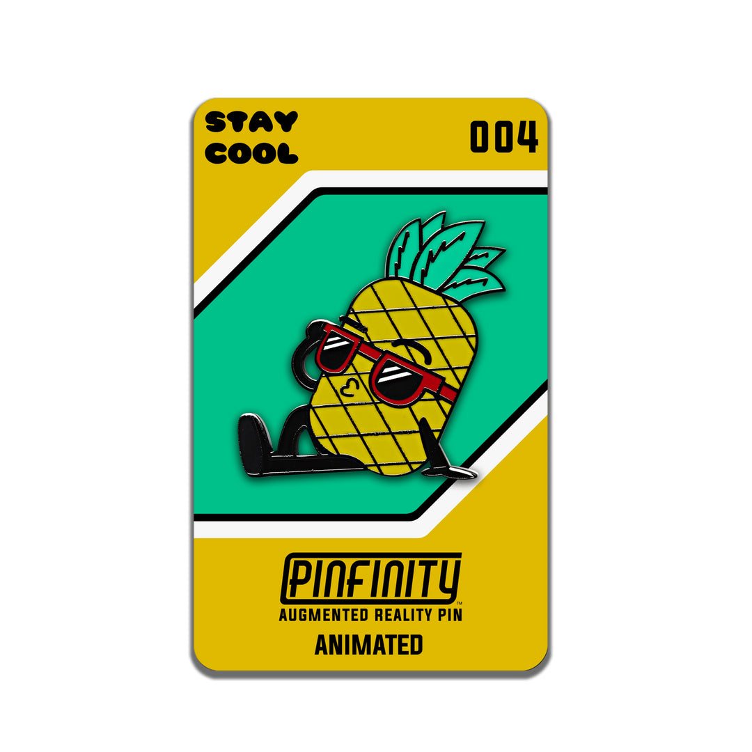 Pinfinity Facebook ad: Premium AR-enhanced pins & collectibles that bring your…