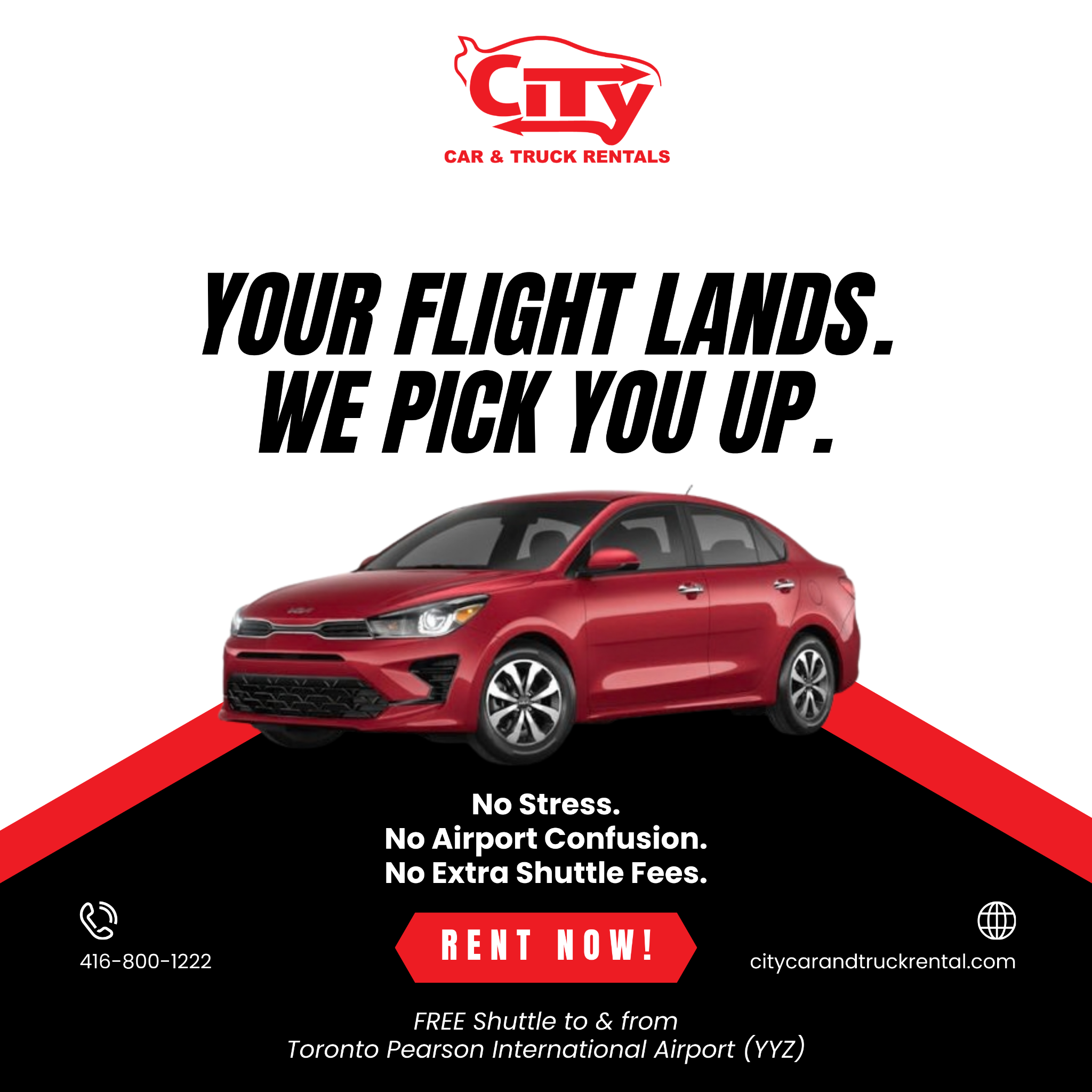 City Car & Truck Rental Facebook ad