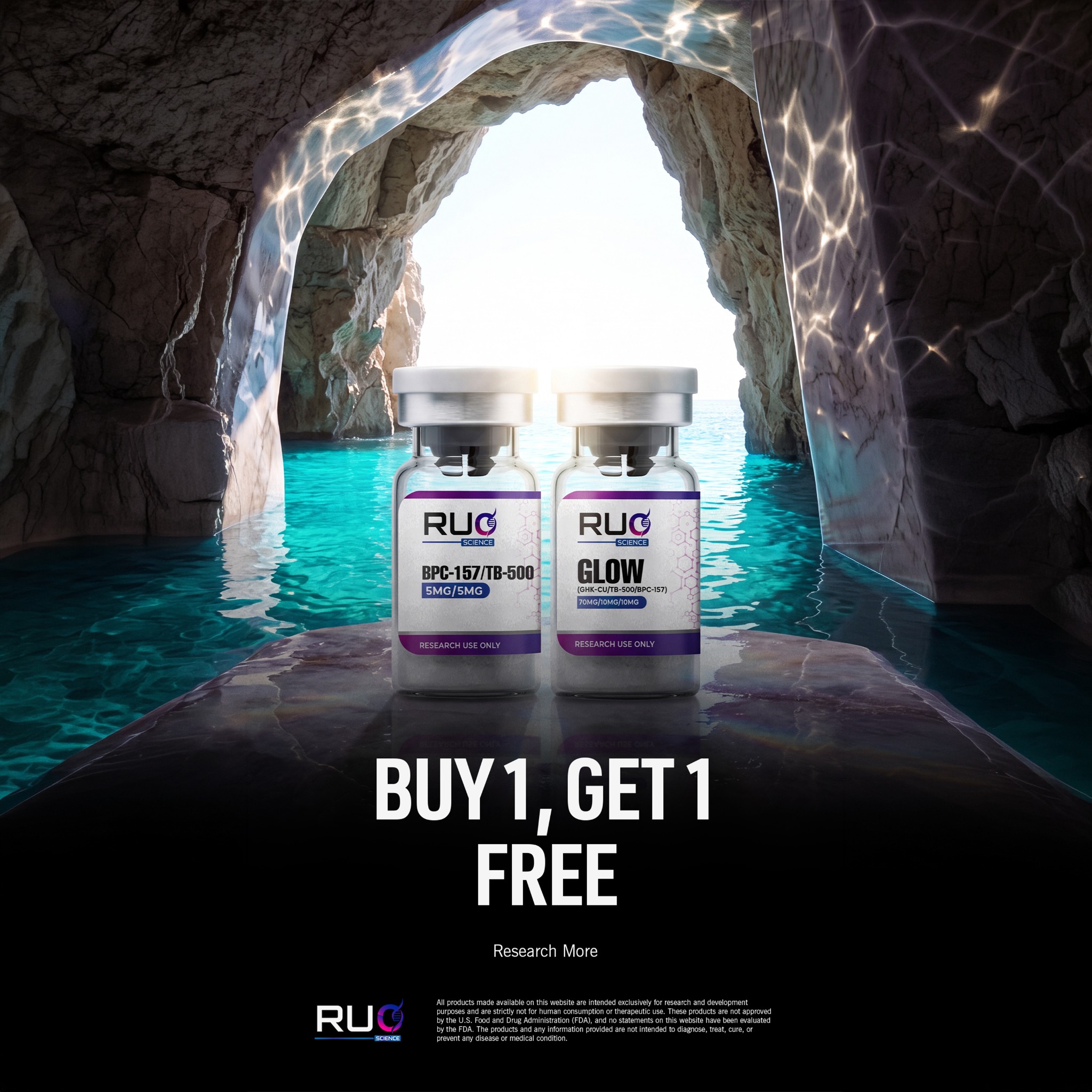 RUO science Facebook ad