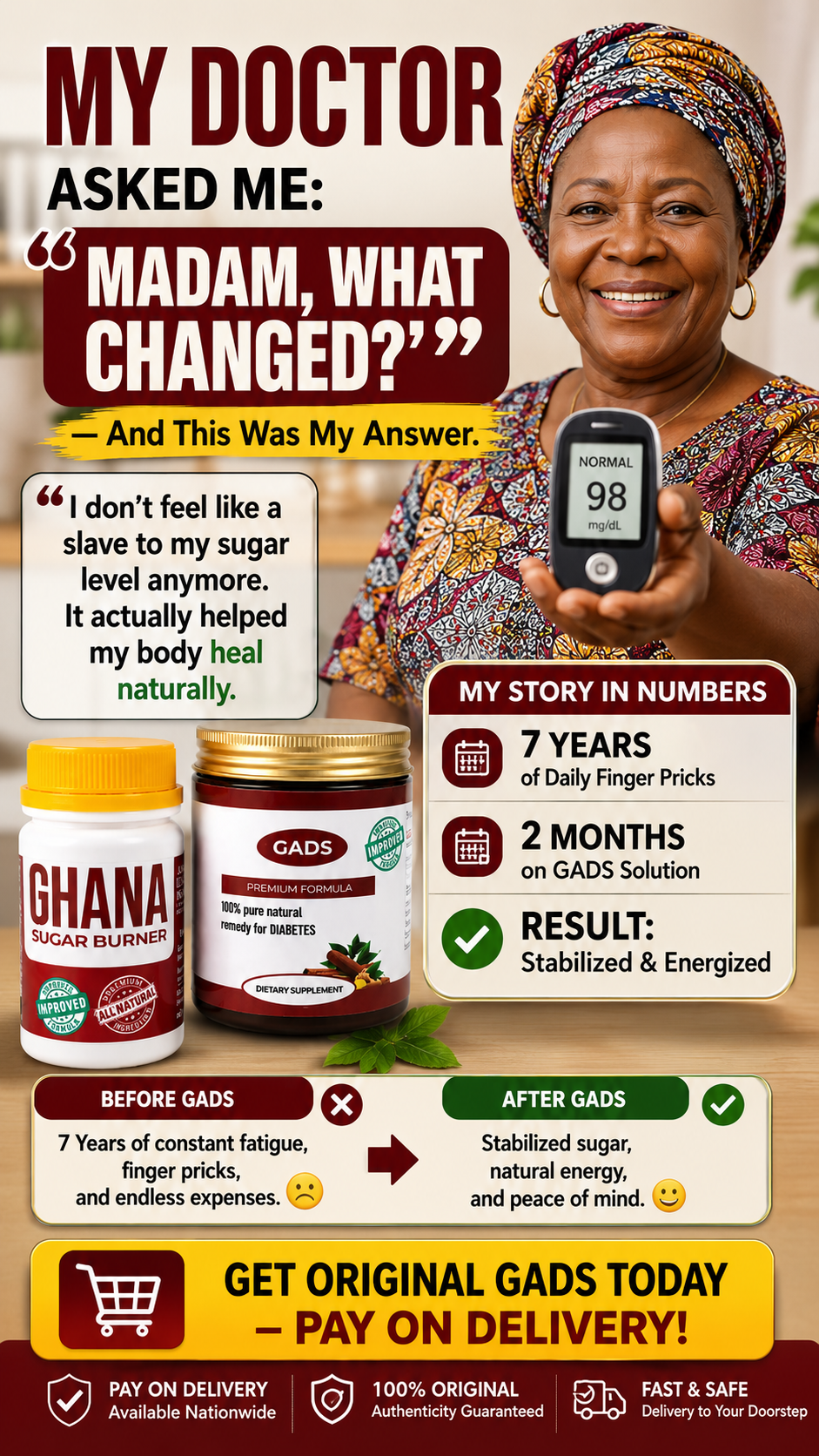 Healthy and happy life Facebook ad