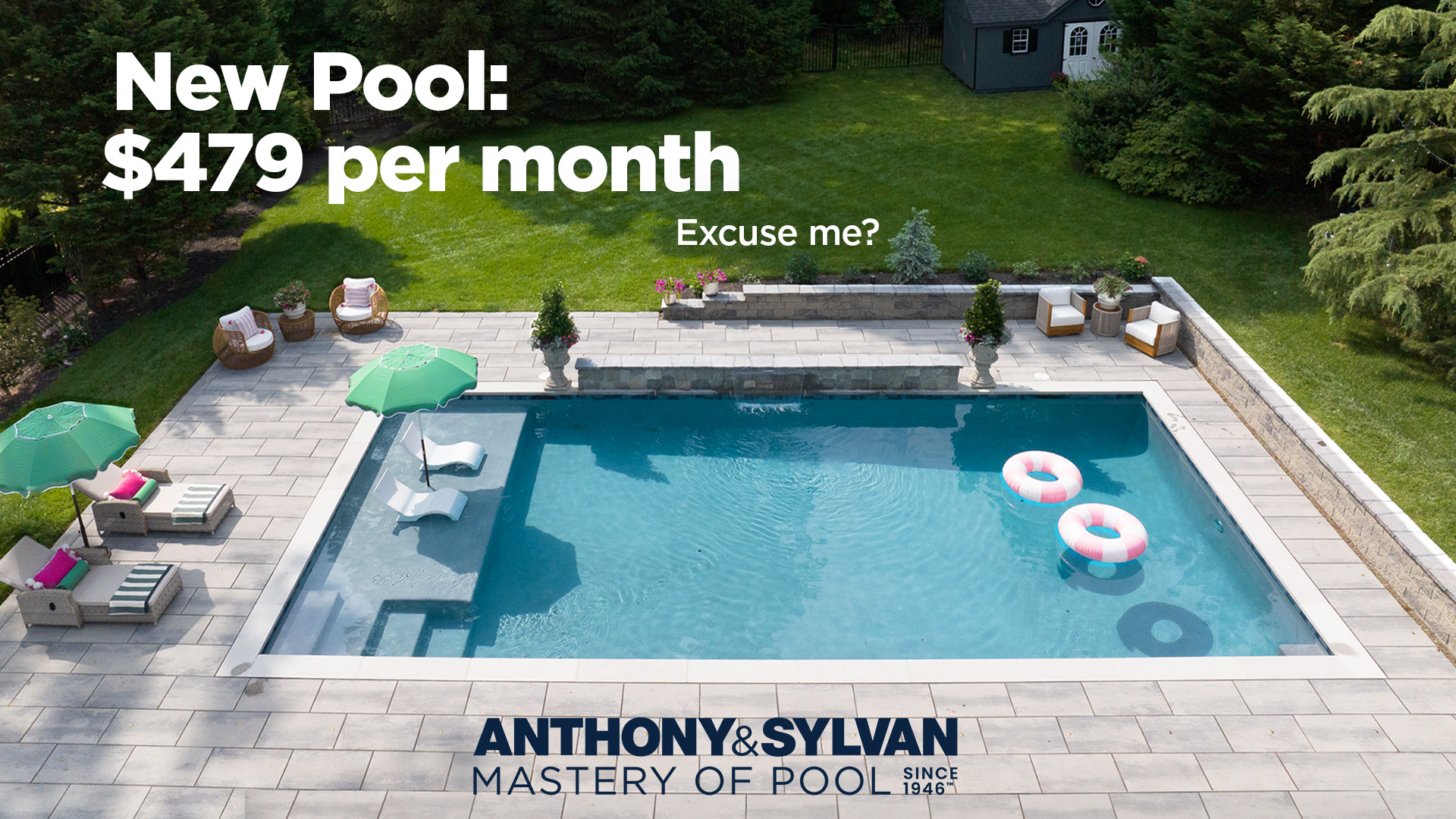 Anthony & Sylvan Pools Facebook ad