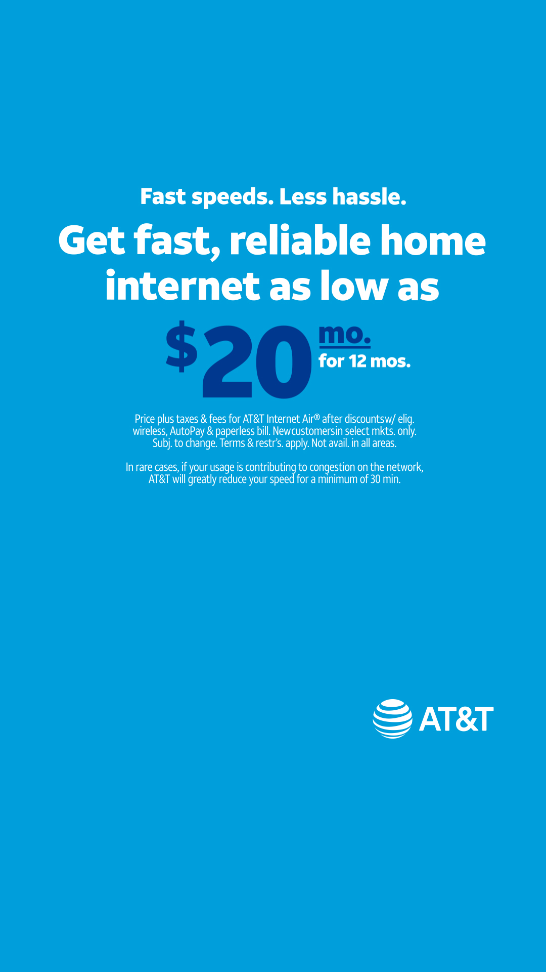 AT&T Facebook ad