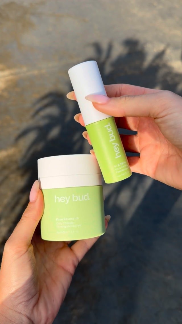 Hey Bud Skincare Facebook ad: Two new additions to the Hey Bud family…
