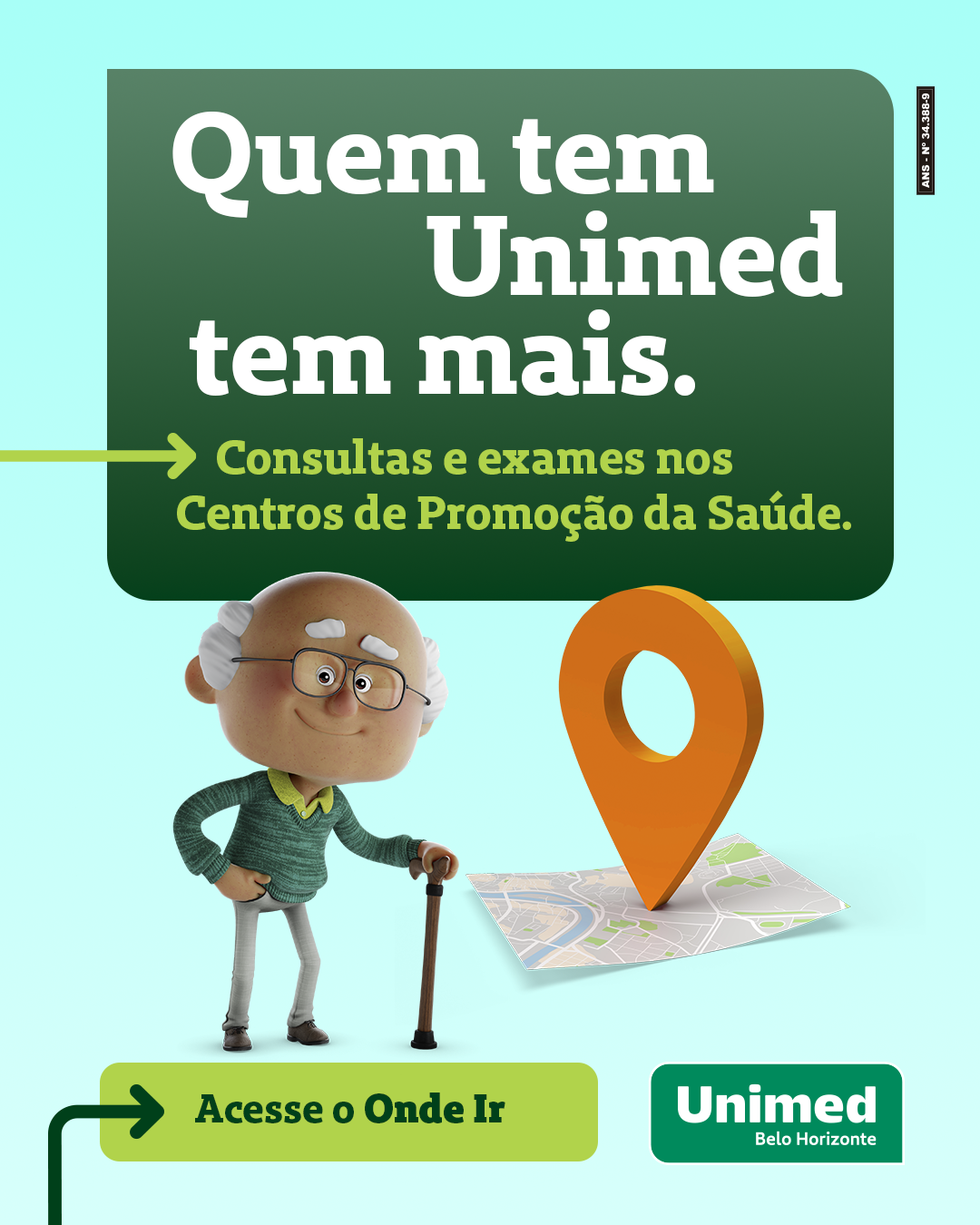 Unimed-BH Facebook ad