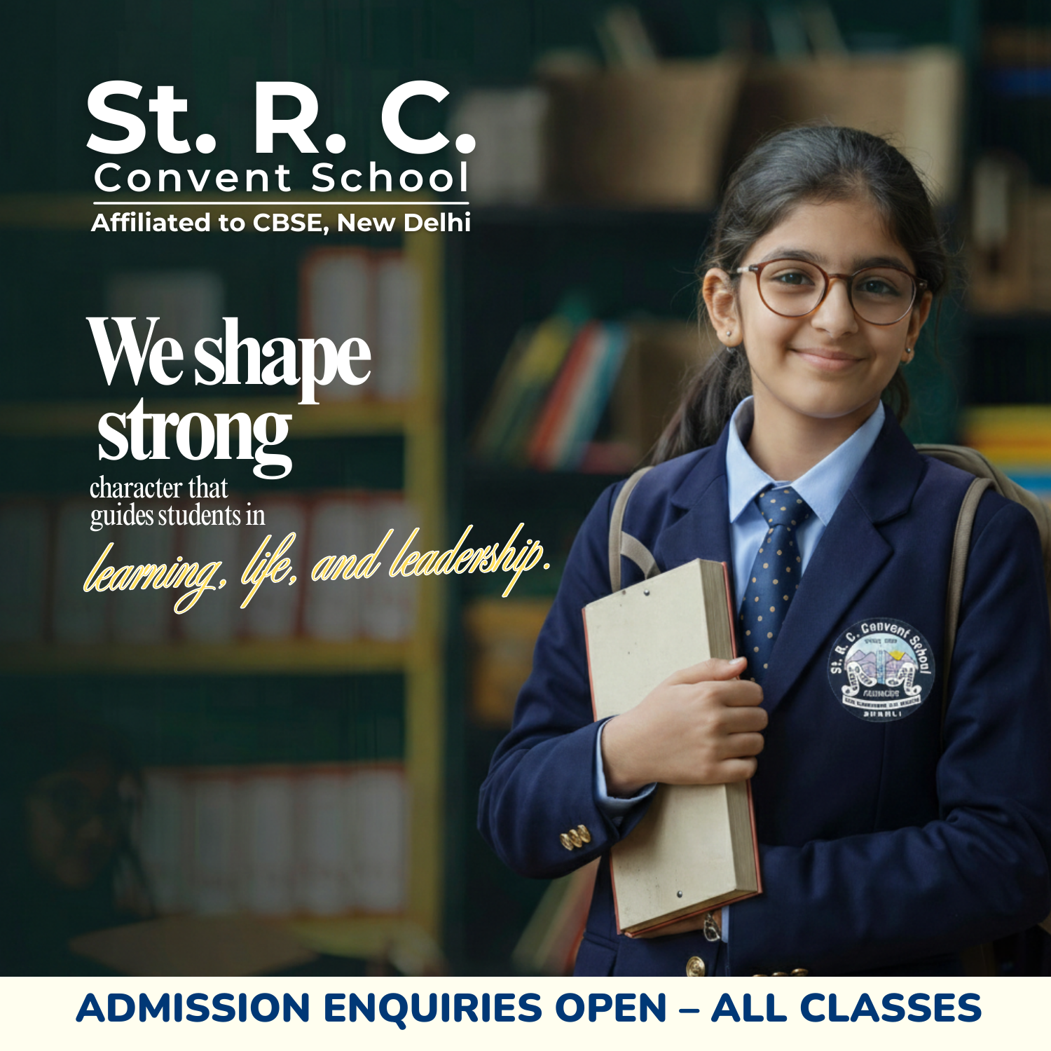 St. R. C. Convent School, Shamli Facebook ad: Admissions Open, Give your child an education that…