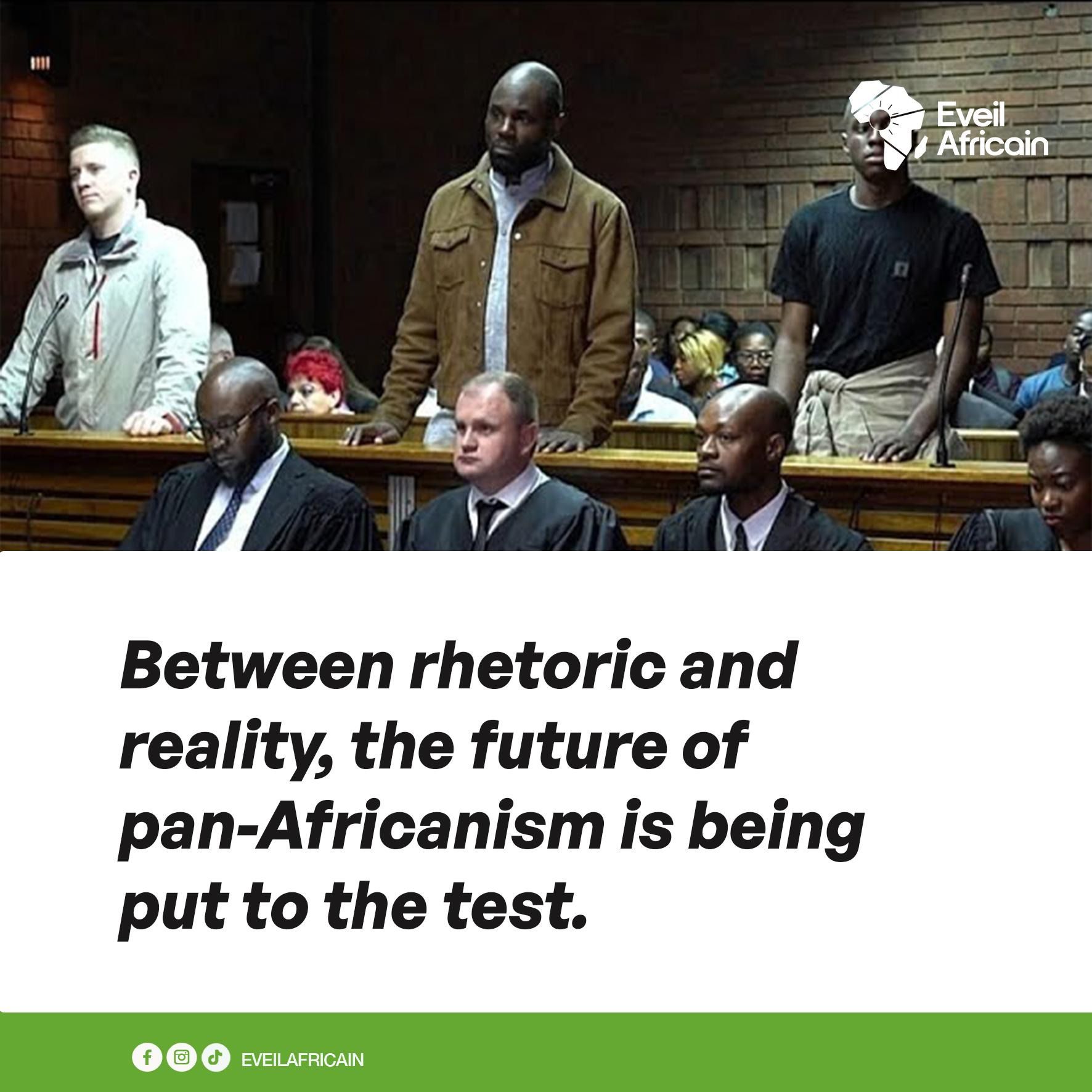 Éveil Africain Facebook ad: 𝐁𝐞𝐭𝐰𝐞𝐞𝐧 𝐫𝐡𝐞𝐭𝐨𝐫𝐢𝐜 𝐚𝐧𝐝 𝐫𝐞𝐚𝐥𝐢𝐭𝐲…