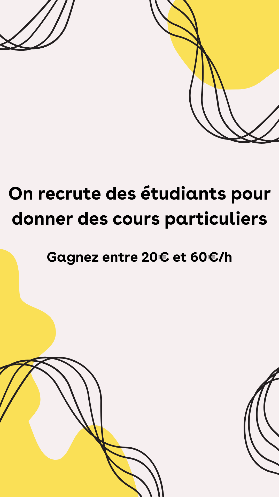 Sophie Superprof - FR Facebook ad: Profitez de votre temps libre & gagnez plus d'argent!