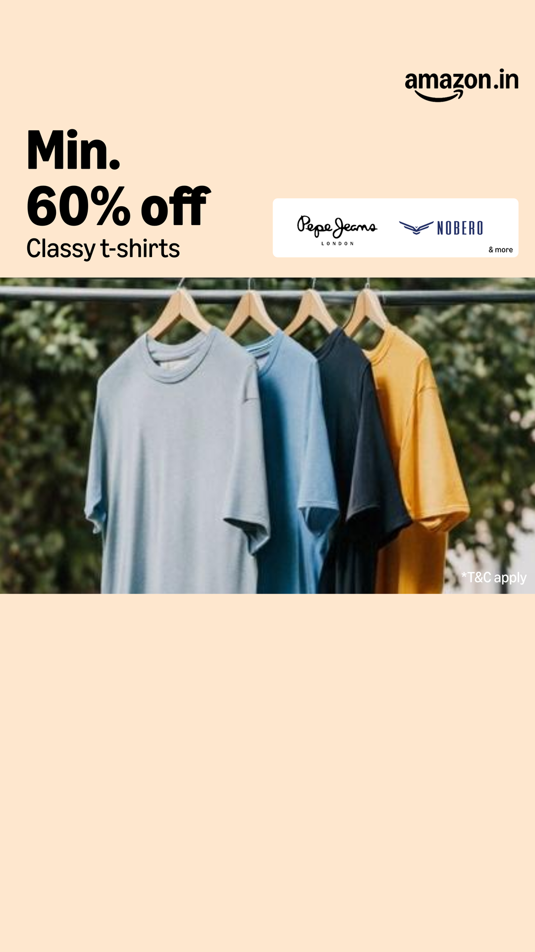 Amazon India Facebook ad