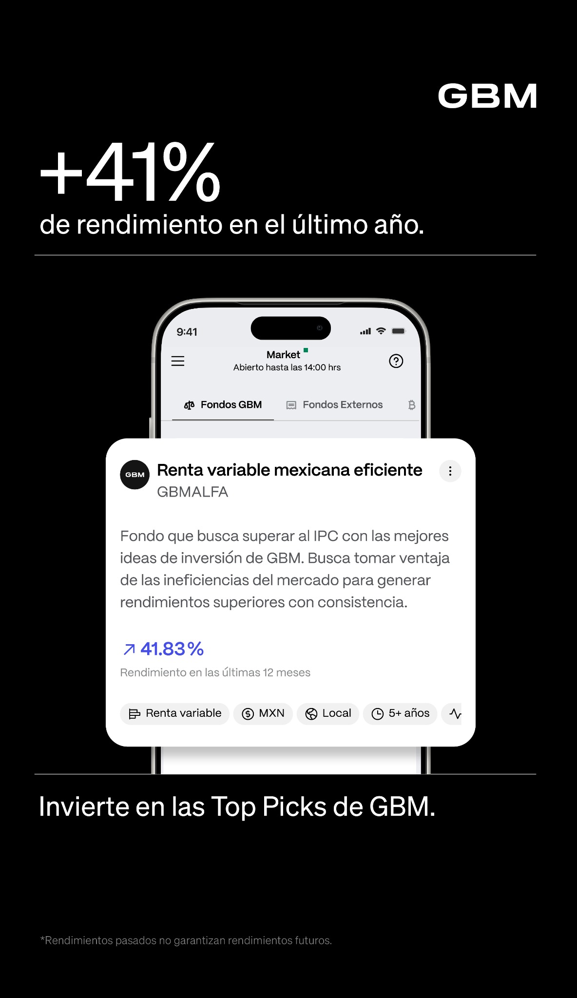 GBM Facebook ad