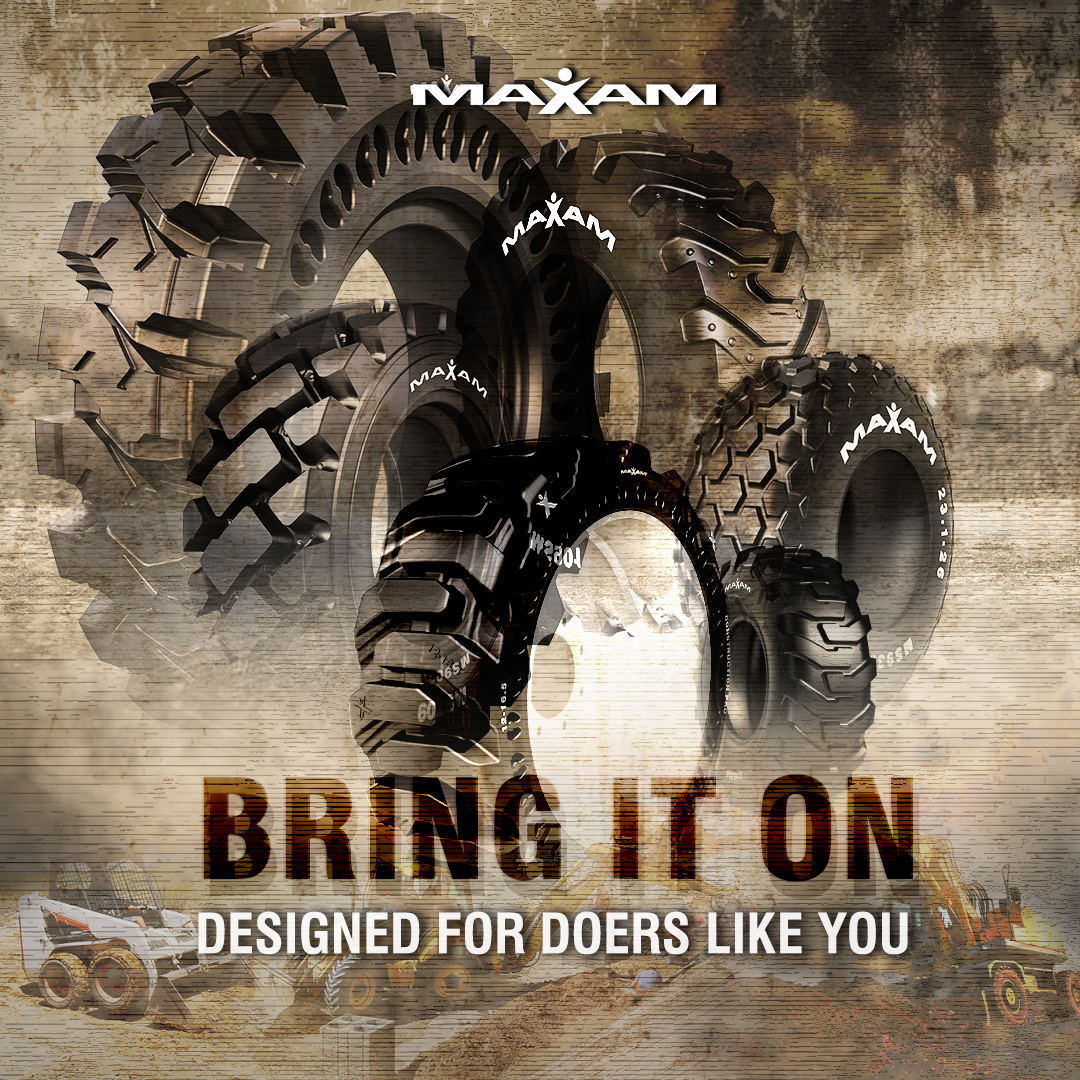 Maxam Tire Facebook ad: Built for doers, by doers.